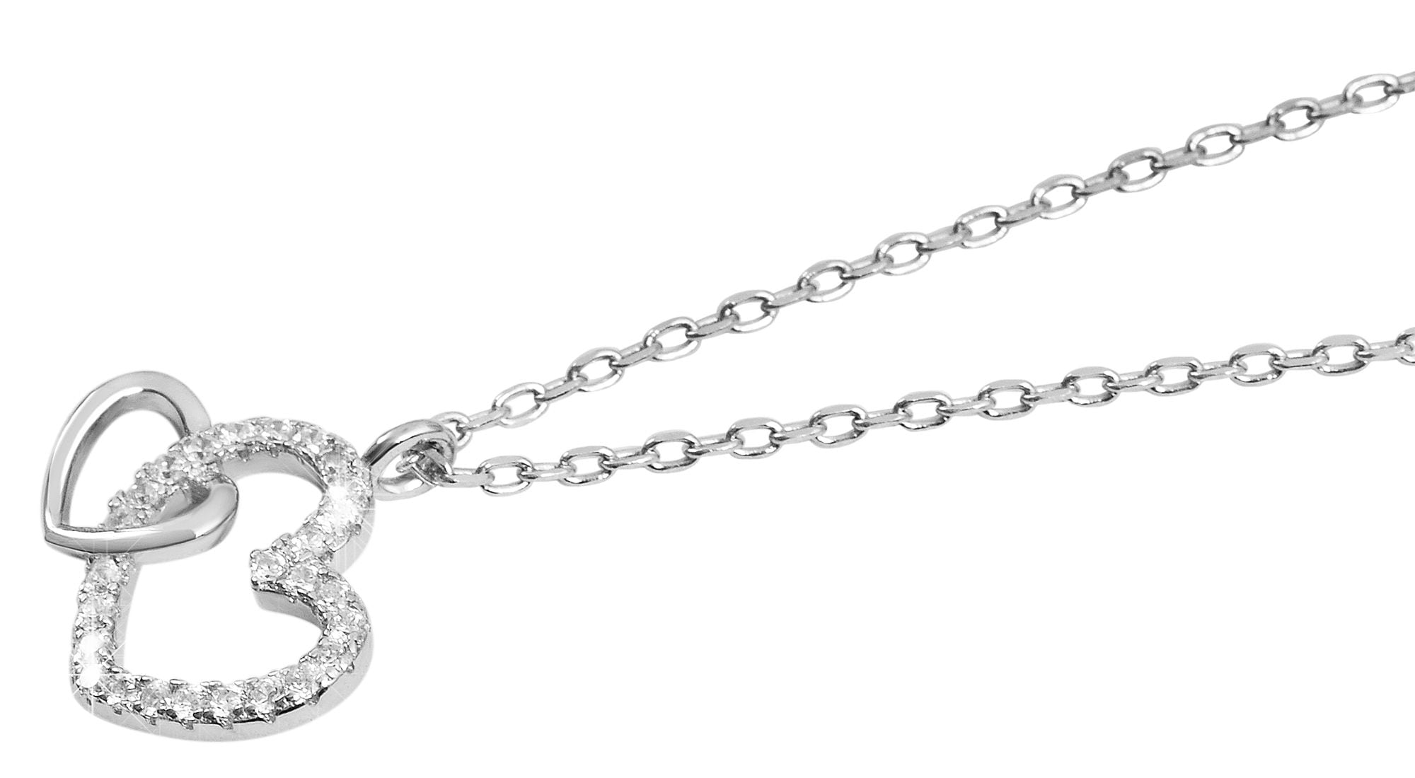 Adelia´s Kette ohne Anhänger »Damen Halskette mit Anhänger ¿ Herz aus 925 Silber«