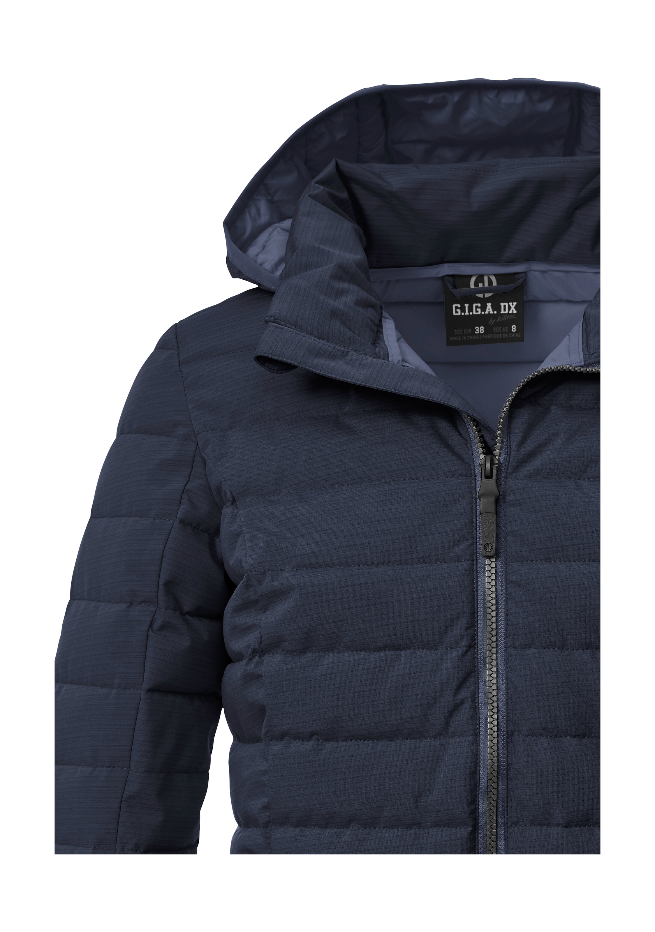 G.I.G.A. DX by killtec Steppjacke »GS 110 WMN QLTD JCKT« Wasserabweisend, winddicht, atmungsaktiv, abnehmbare Kapuze