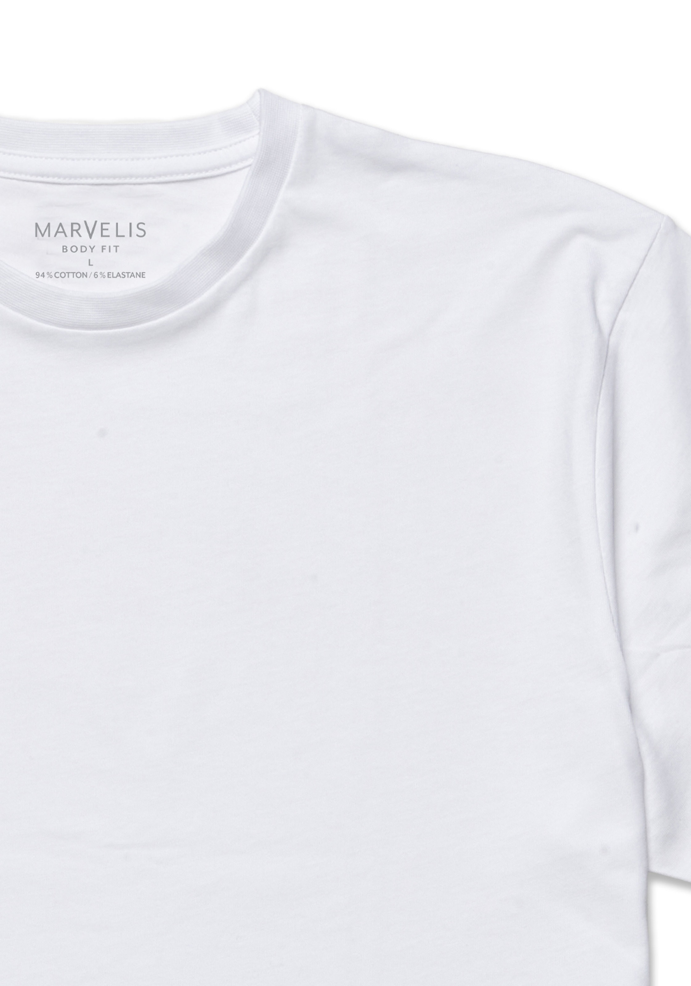 MARVELIS T-Shirt 2 Doppelpack, body fit