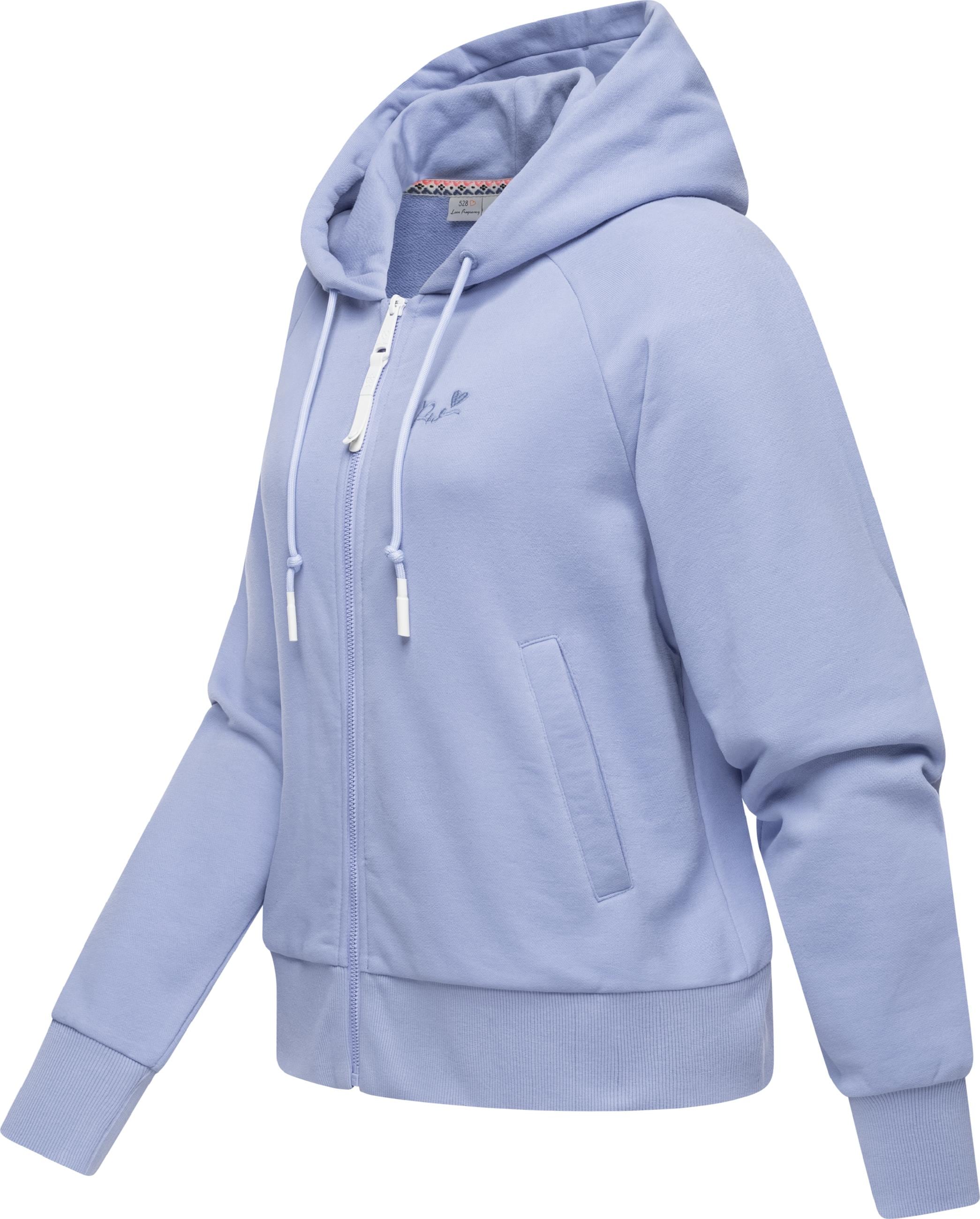 Ragwear Kapuzensweatjacke »Sweatjacke Taila«, modische Damen Sweatjacke mit Kapuze