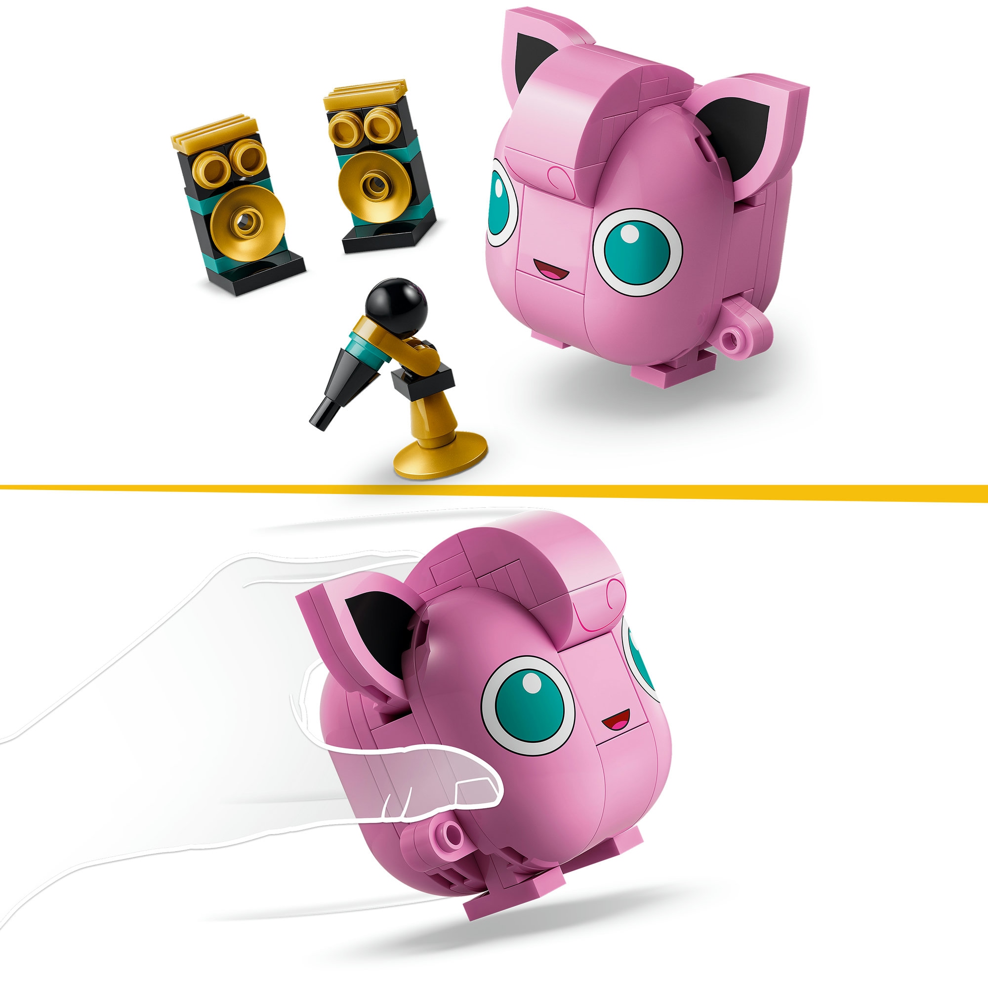 LEGO® Konstruktionsspielsteine »SMART Play™  Pummeluff-Konzert (72159), LEGO Pokémon« Mit SMART Brick kombatibel (nicht enthalten)