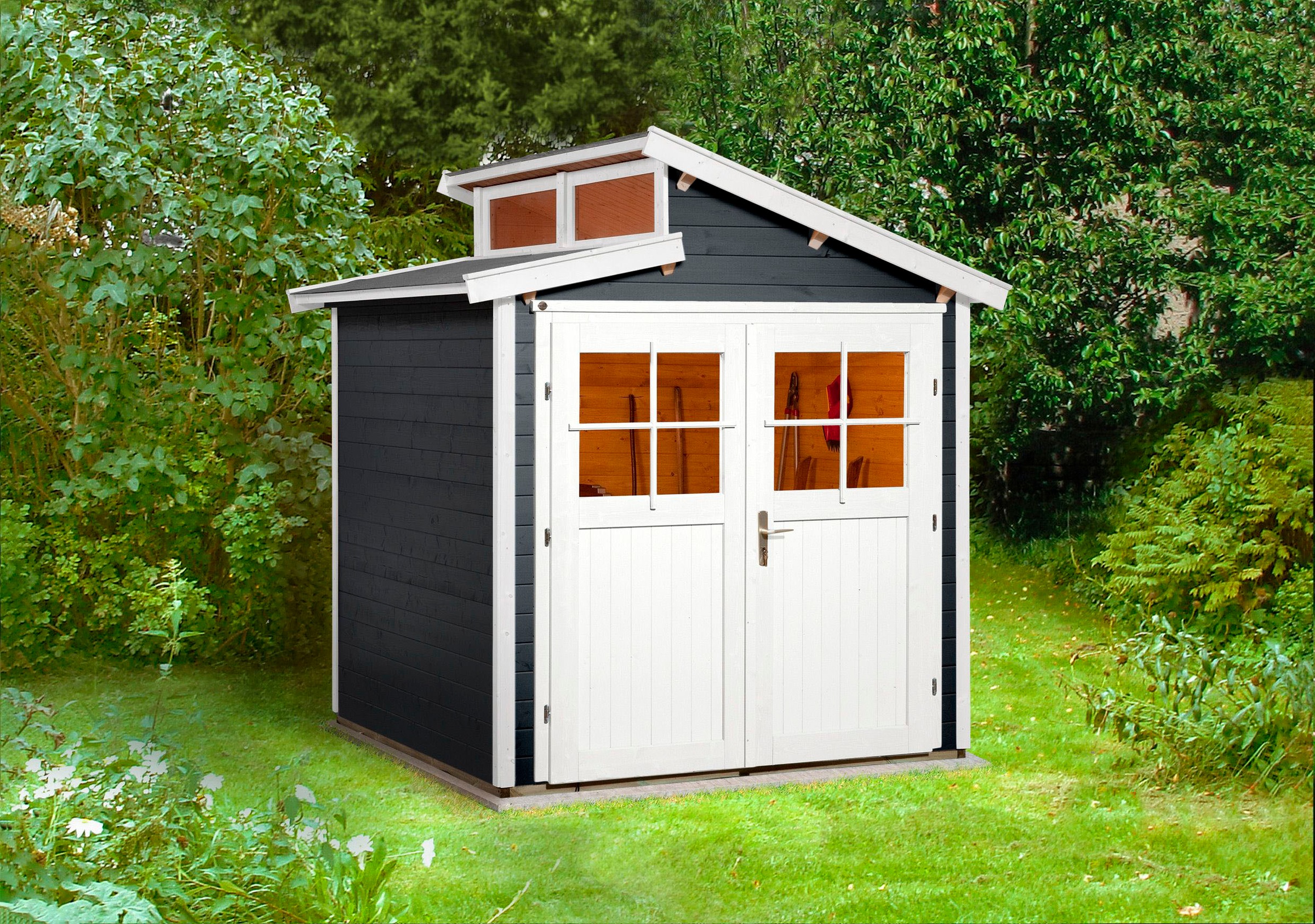 weka Gartenhaus »226 Gr.1, anthrazit, 21 mm«