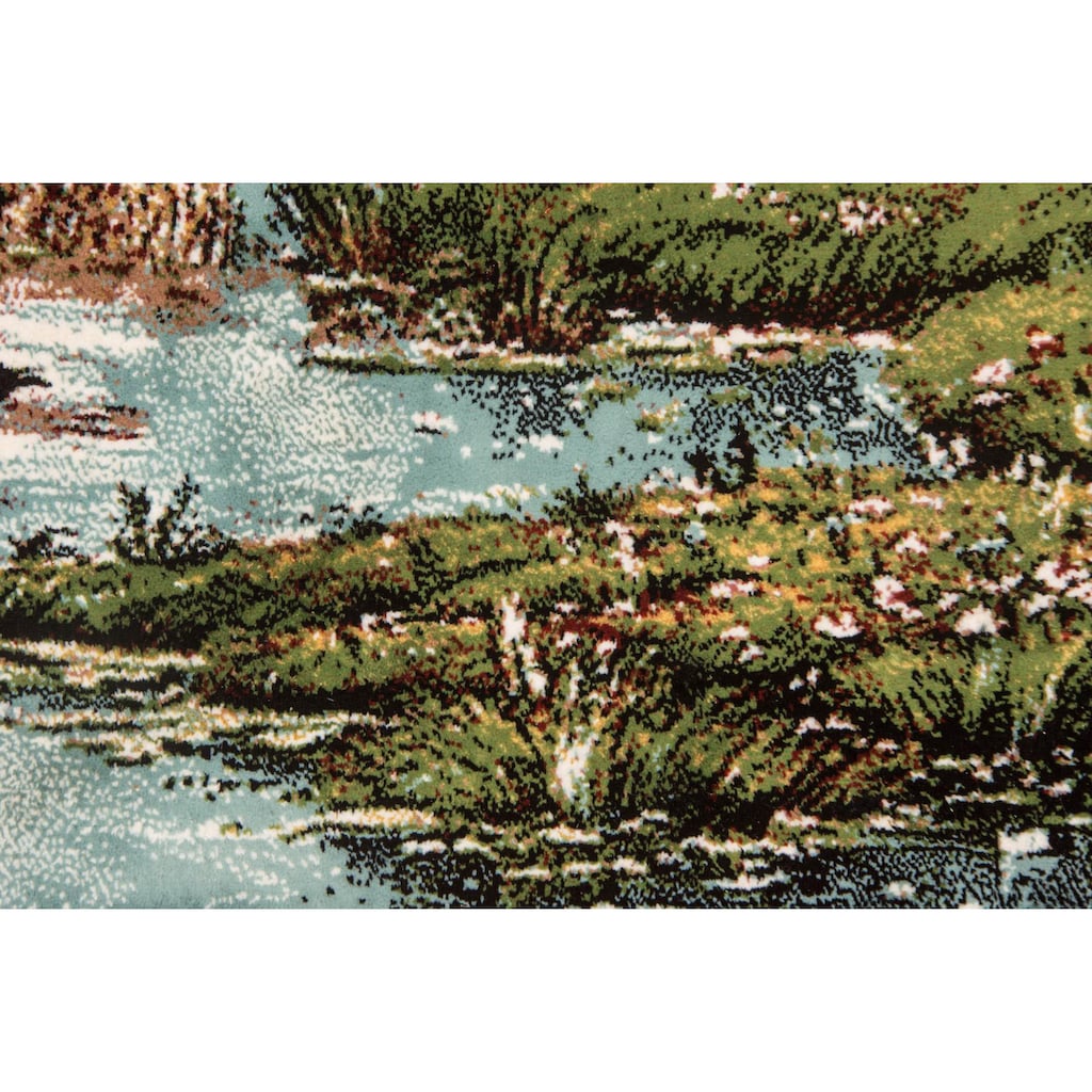 morgenland Wandteppich »Bild-Teppich Figurativ 112 x 62 cm«, rechteckig