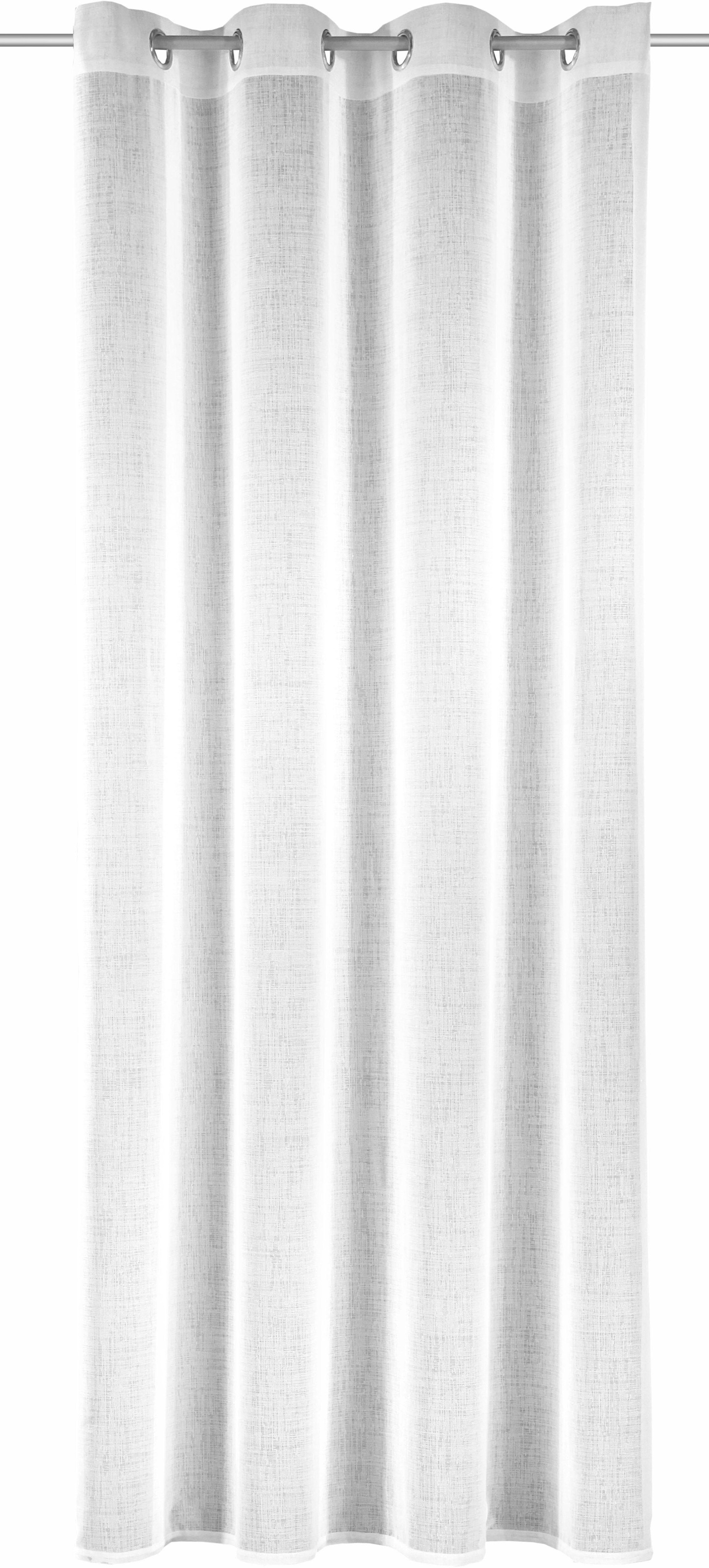 WILLKOMMEN ZUHAUSE by ALBANI GROUP Vorhang »Stuttgart«, HxB: 245x140, Ösenschal