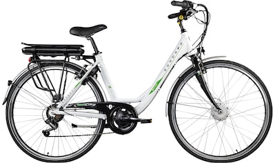 E-Bike »Z503«, 7 Gang, Shimano, Tourney RD-TY21, Frontmotor 250 W