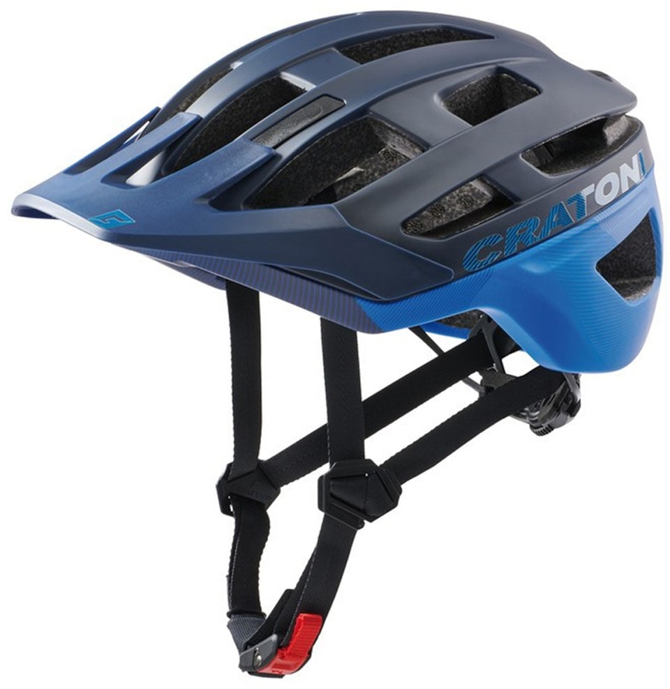 Cratoni Fahrradhelm »AllRace« in blau, Größe 56/61 Kopfumfang: 56 cm - 61 cm