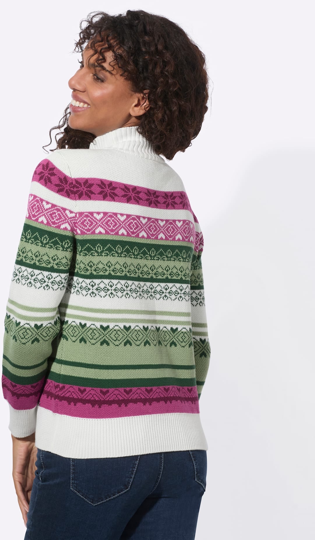 Casual Looks Stehkragenpullover »Stehkragen-Pullover«
