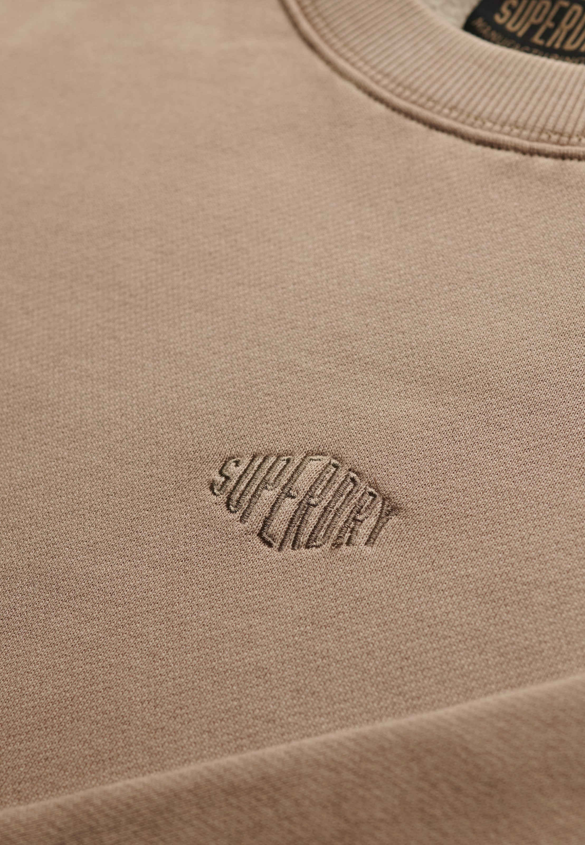Superdry Sweatshirt »MICRO LOGO CREW«, mit Micro-Marken-Logo
