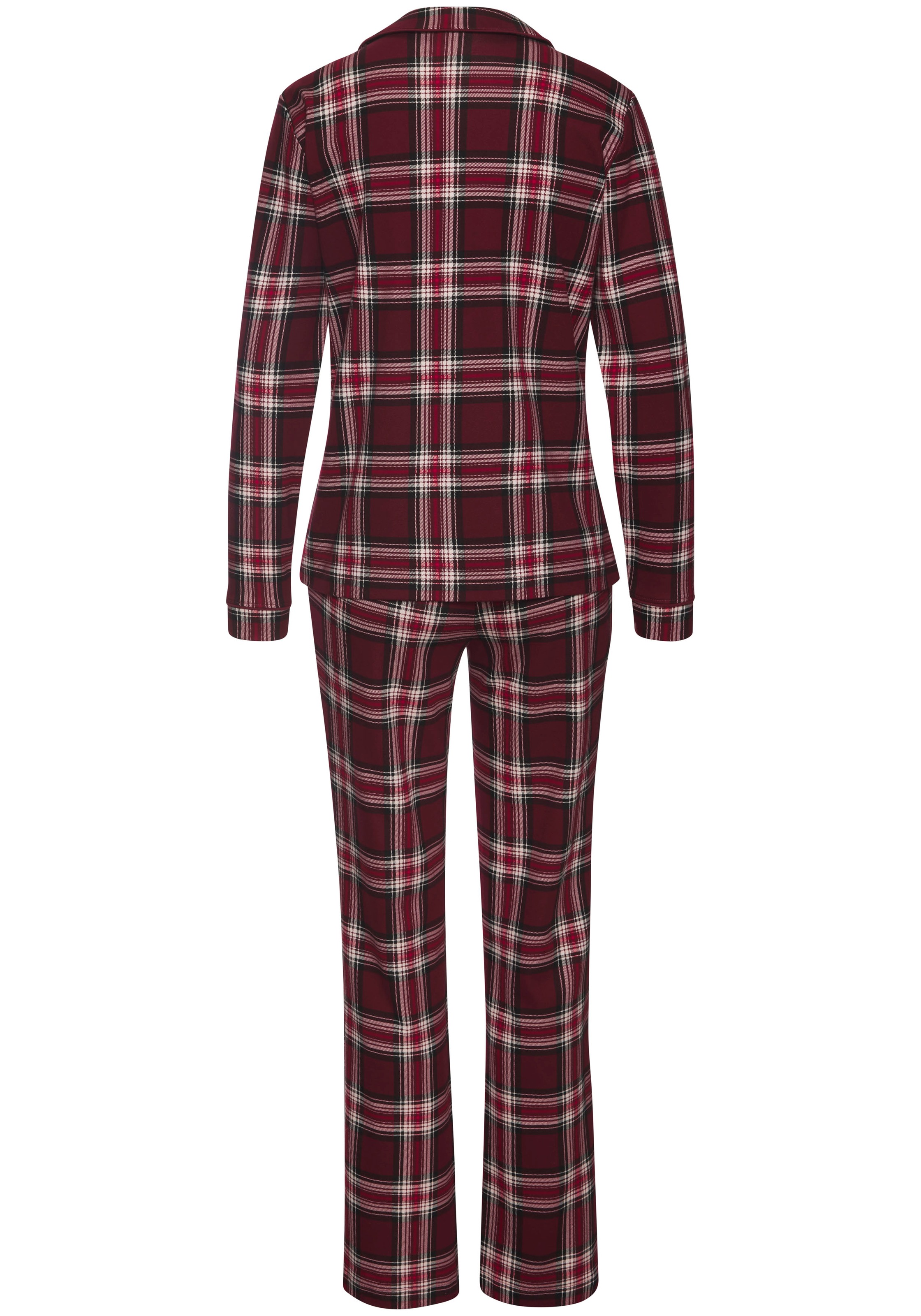 LASCANA Pyjama, (Set, 3-teilig), incl. Schlafmaske