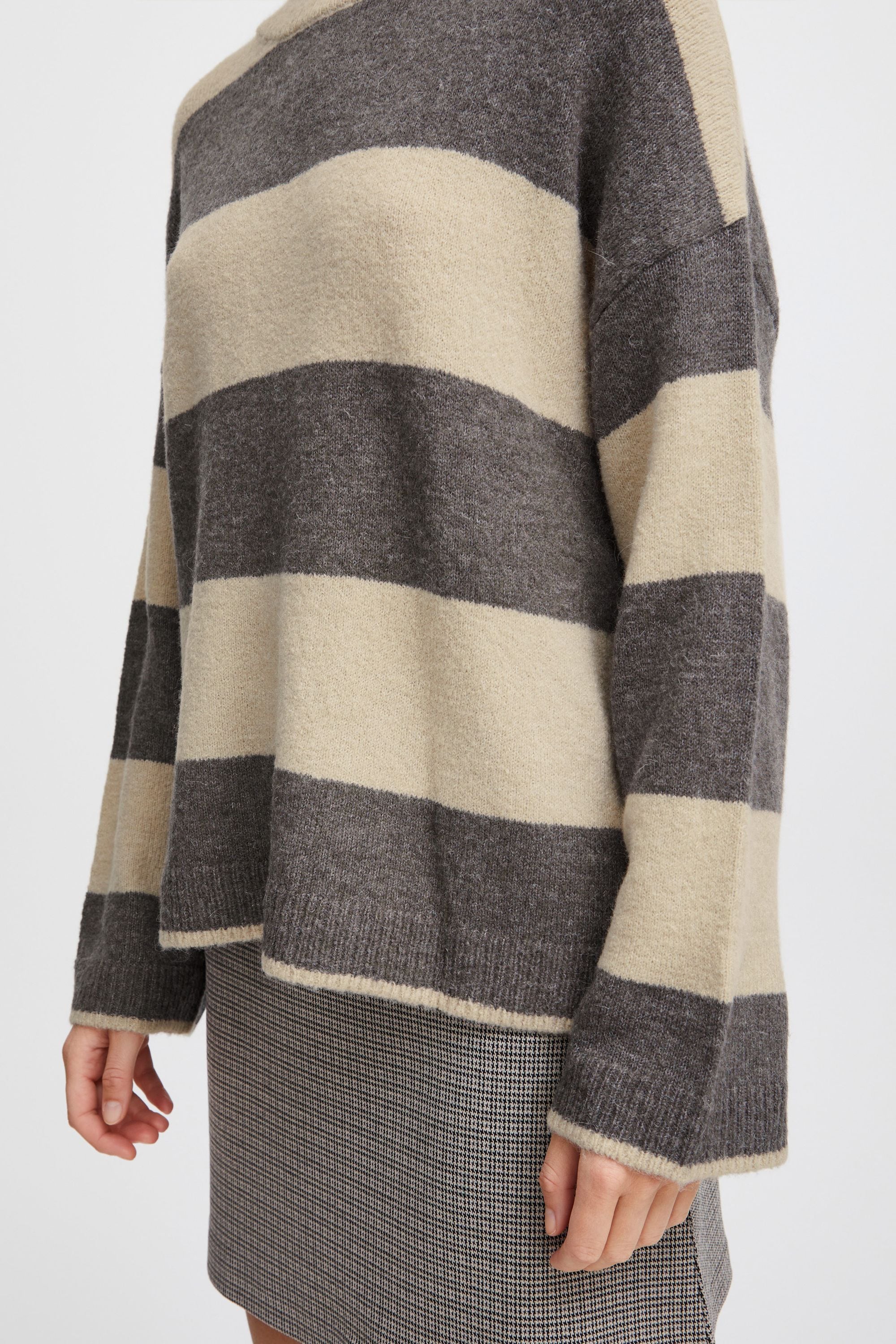 b.young Strickfleece-Pullover »Strickpullover BYOmartha«