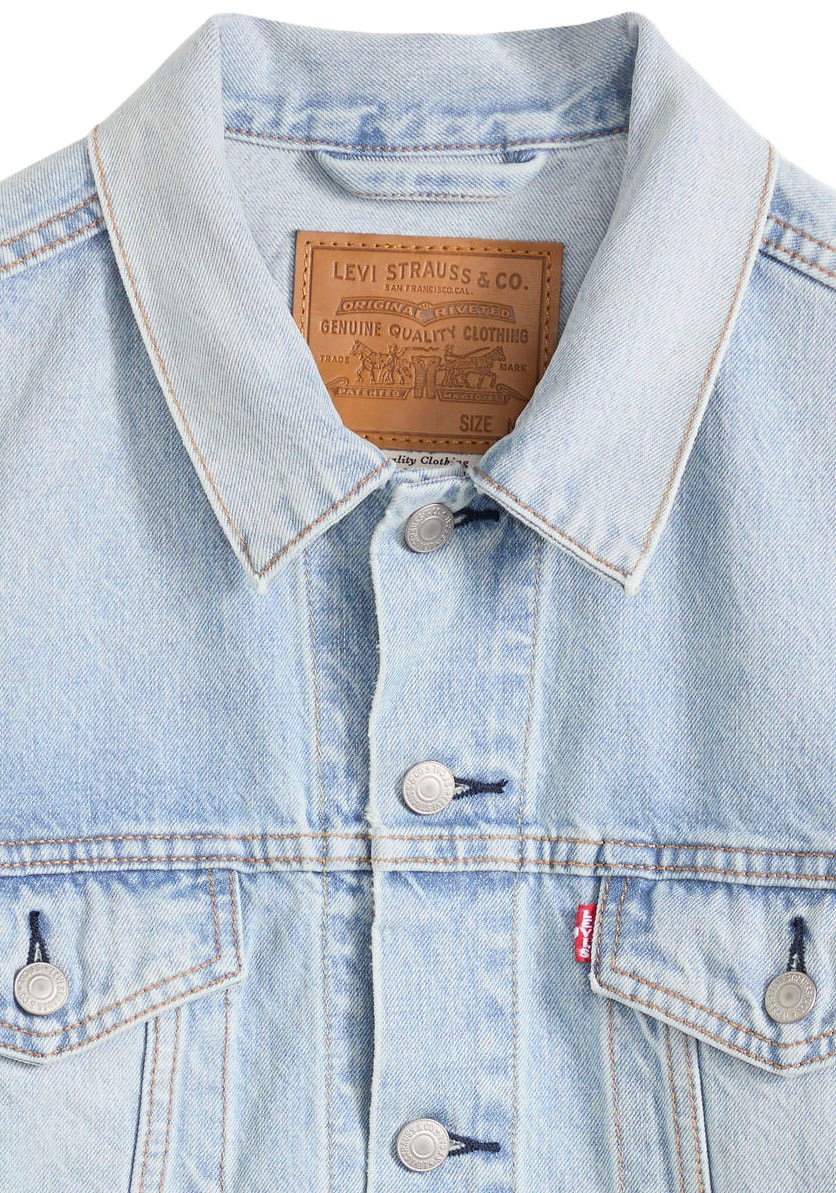 Levi's® Jeansjacke »VINTAGE FIT TRUCKER JKT« ohne Kapuze mit Knopfleiste
