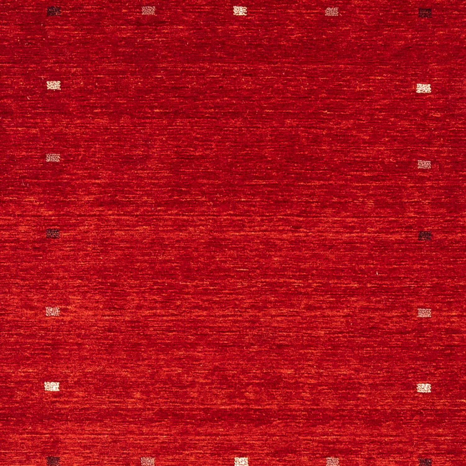 morgenland Wollteppich »Loribaft Minimal Rosso 296 x 203 cm«, rechteckig, Unikat mit Zertifikat