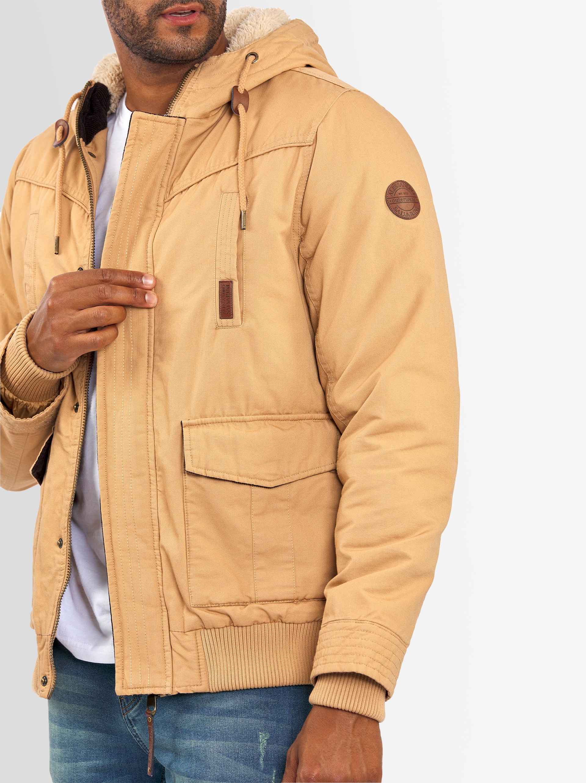 Alessandro Salvarini Winterjacke »A. Salvarini Herren Winterjacke AS287«