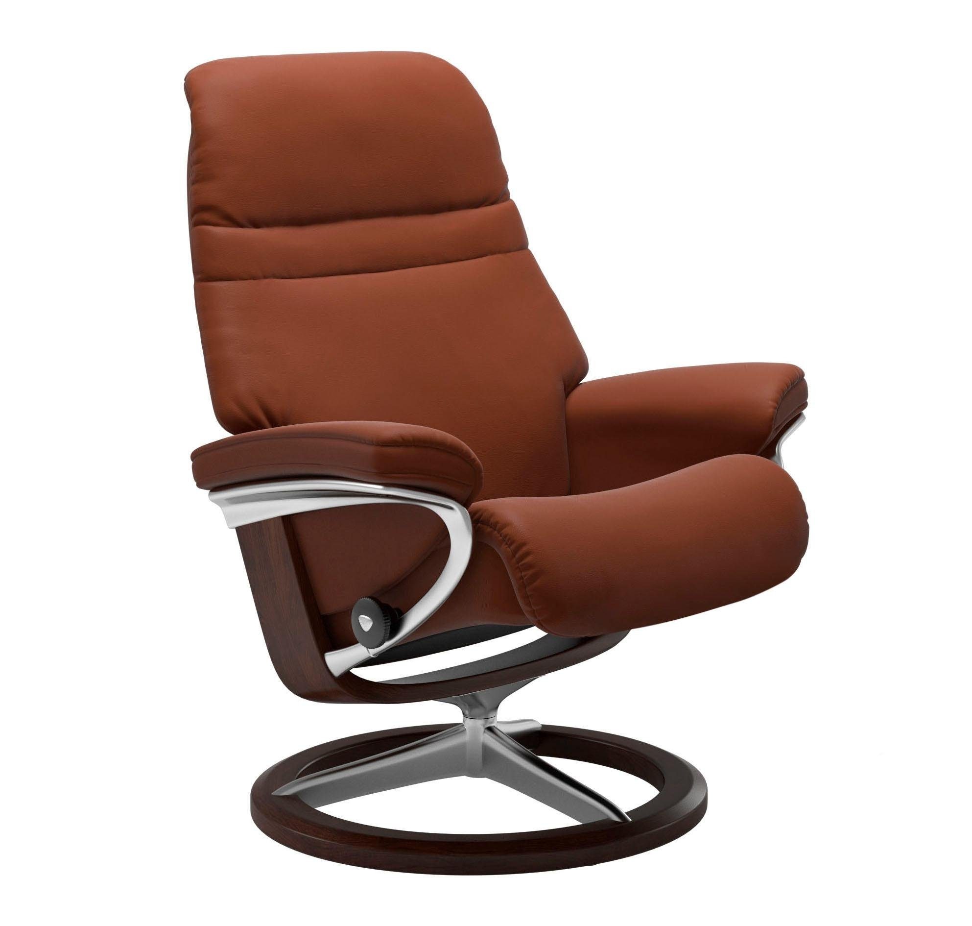 Stressless® Relaxsessel »Sunrise«, mit Signature Base, Größe M, Gestell Braun