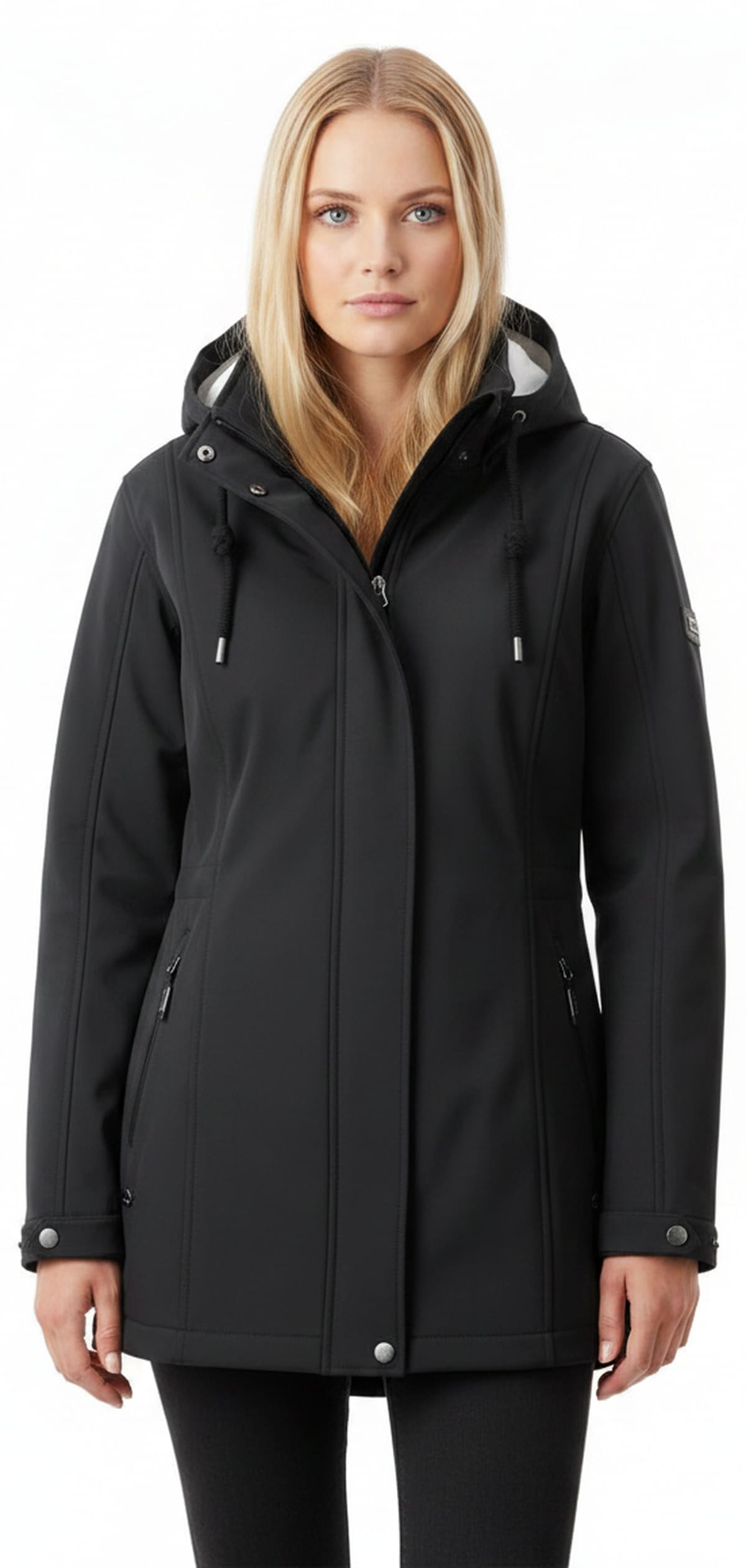 DEPROC Active Outdoorjacke »WILKIE PEAK II Übergangsjacke« mit abnehmbarer Kapuze