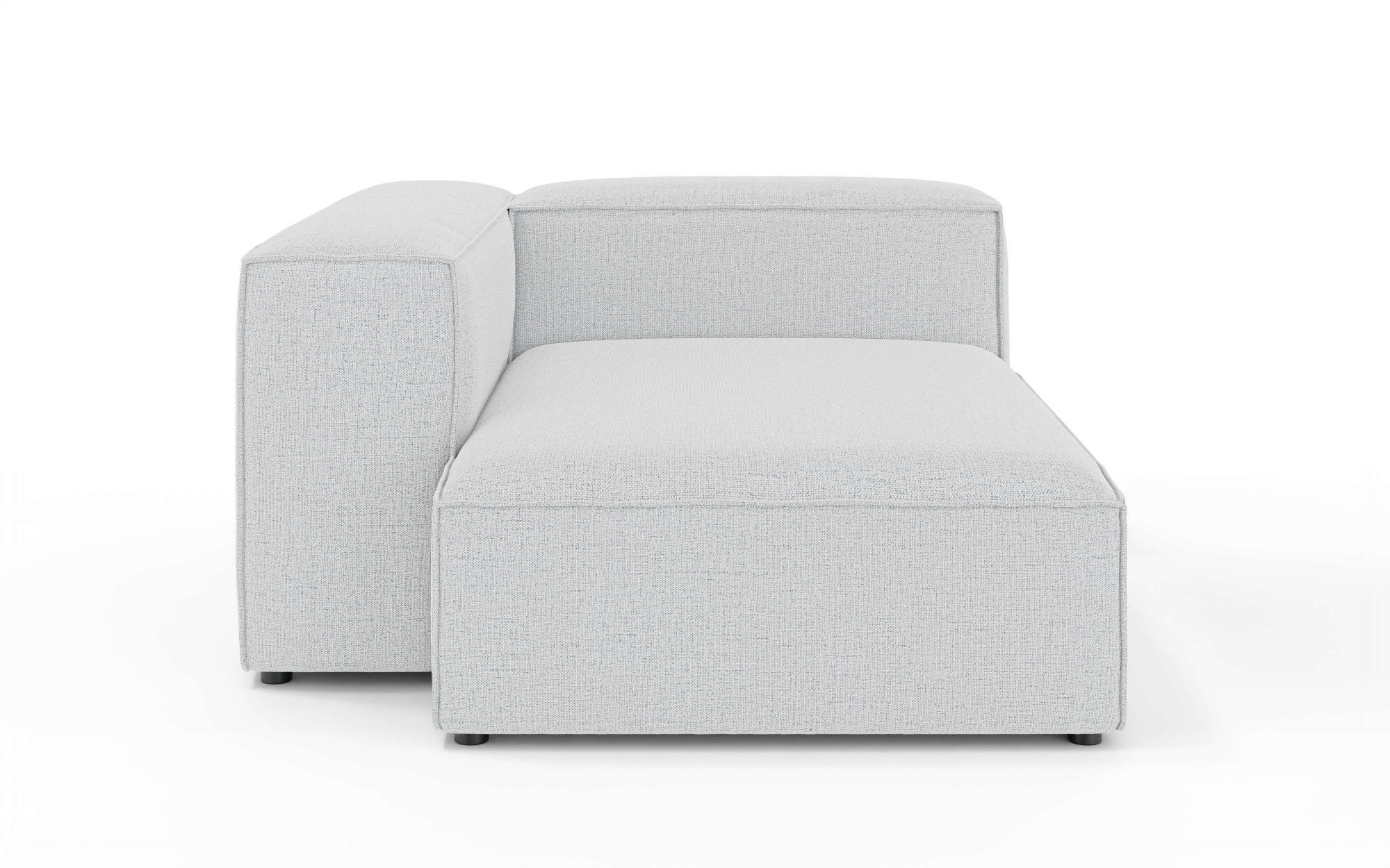 INOSIGN Ottomane »XL HAILY links/rechts bestellbar, extra tief, Maße B/T/H: 130/160/72cm« als Modul oder separat verwendbar, für individuelle Zusammenstellung