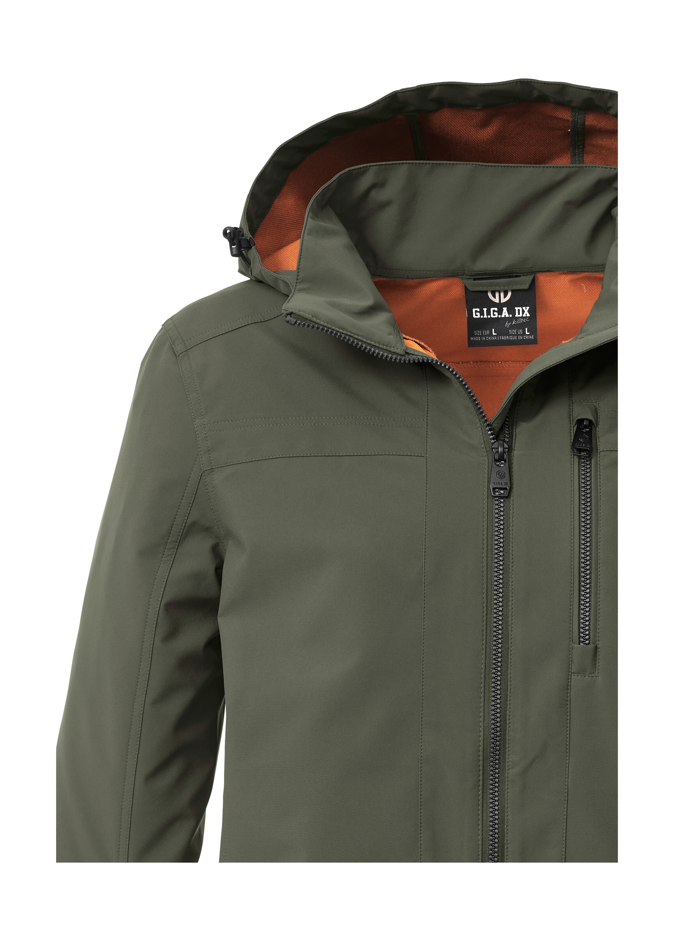 G.I.G.A. DX by killtec Softshelljacke »GS 108 MN SFTSHLL JCKT« Wasserabweisende Softshelljacke mit abnehmbarer Kapuze