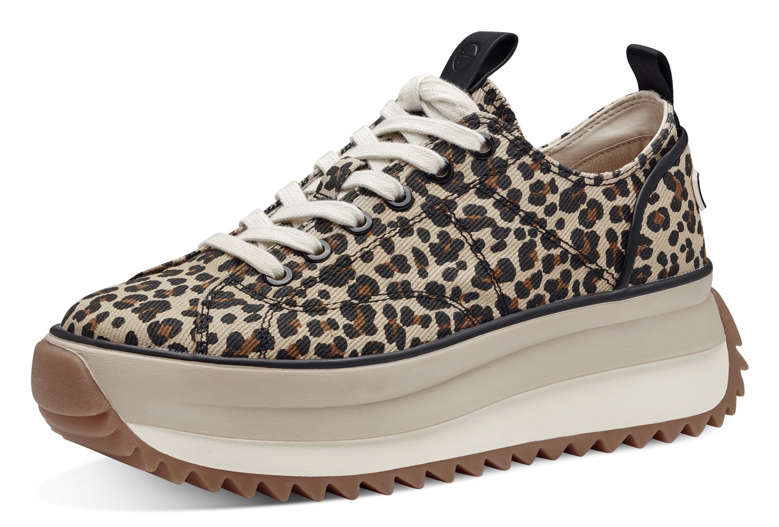Tamaris Plateausneaker »Milena«, Freizeitschuh, Halbschuh, Schnürschuh mit Touch-It Ausstattung