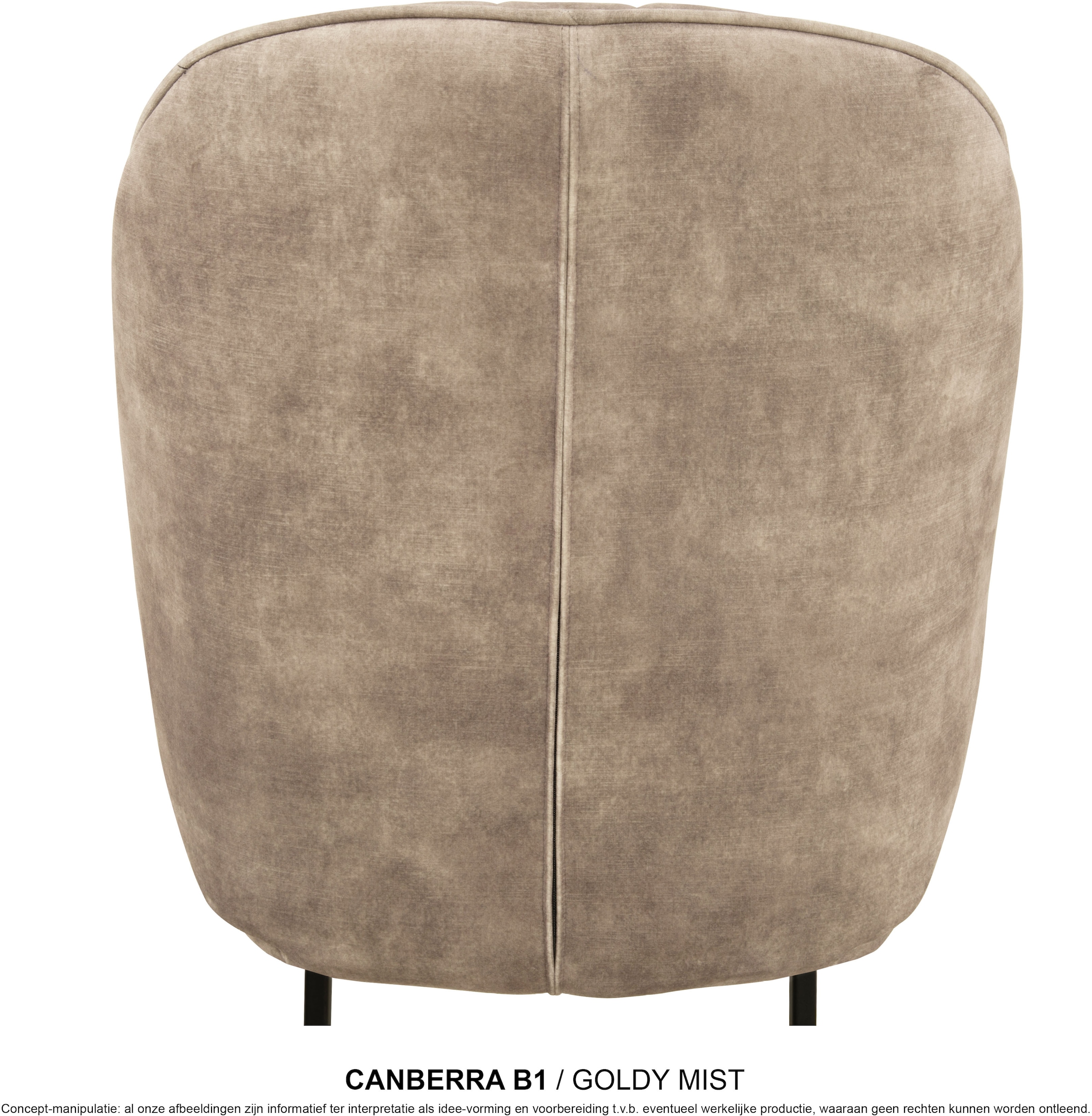 OMG Design Esszimmerstuhl »Canberra« (Set) 1 Stk.Esszimmerstuhl, pflegeleichter Samtvelour Bezug