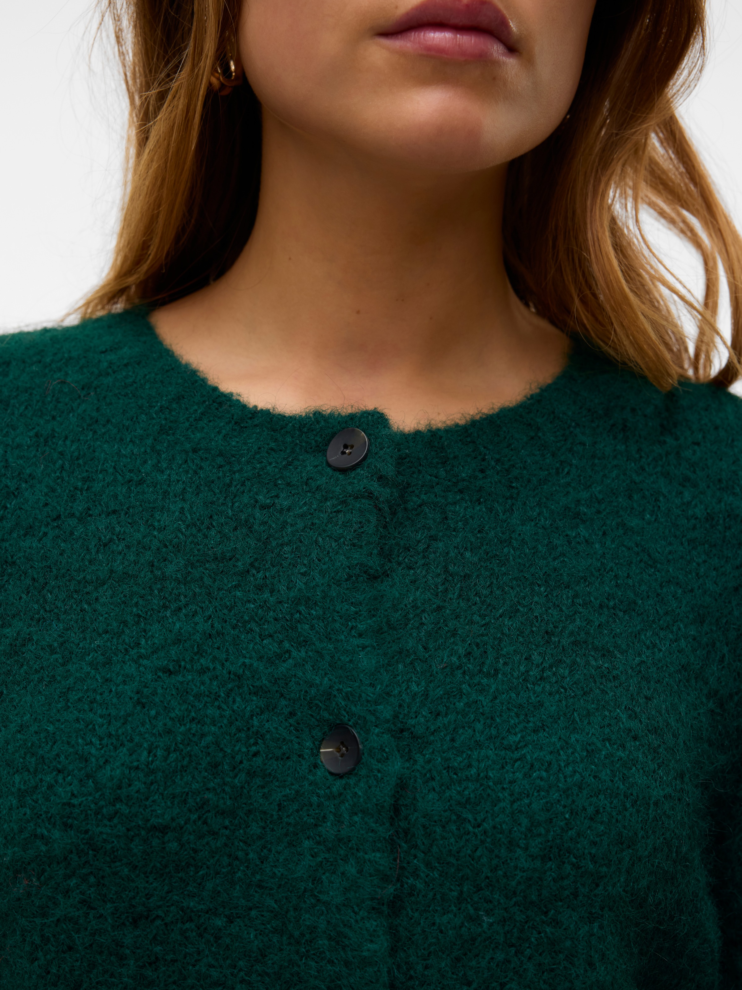 Vero Moda Strickjacke »VMNOVAH LS O-NECK BUTTON CARDI GA NOOS«