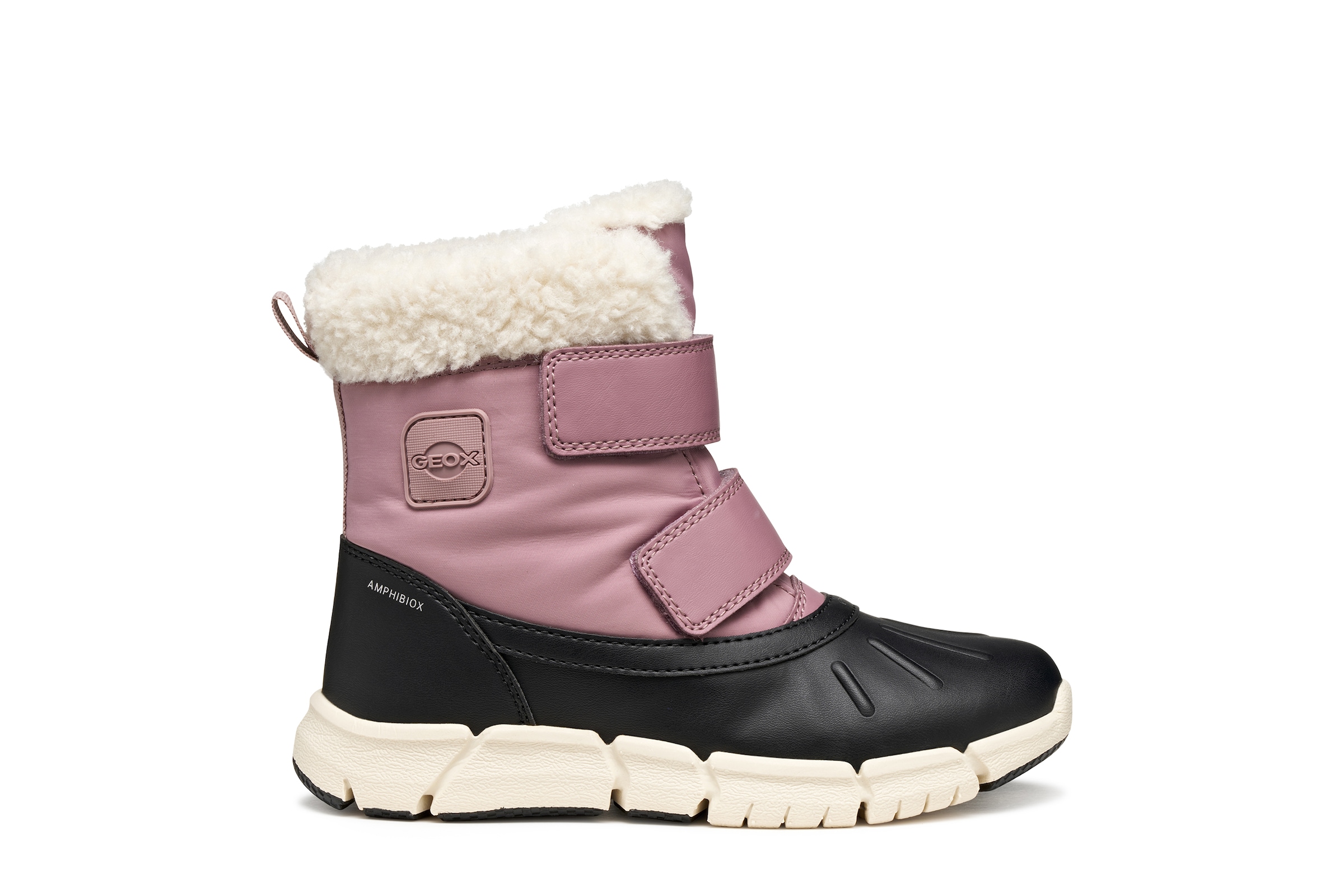Geox Winterboots »J FLEXYPER GIRL B AB«  Snowboots, Klettstiefel mit Warmfutter, Größenschablone zum Download