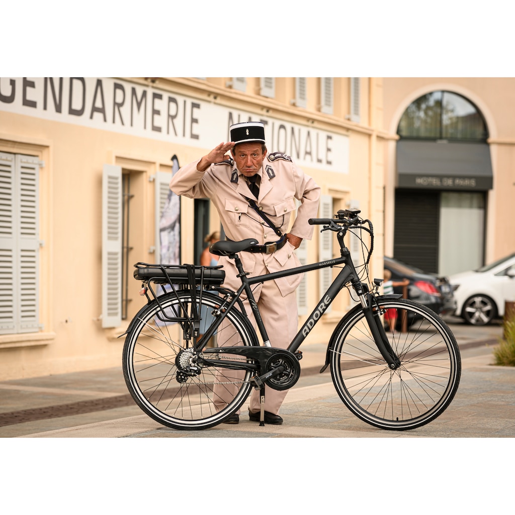 Adore E-Bike »Marseille«, 24 Gang, Shimano, Altus, Heckmotor 250 W
