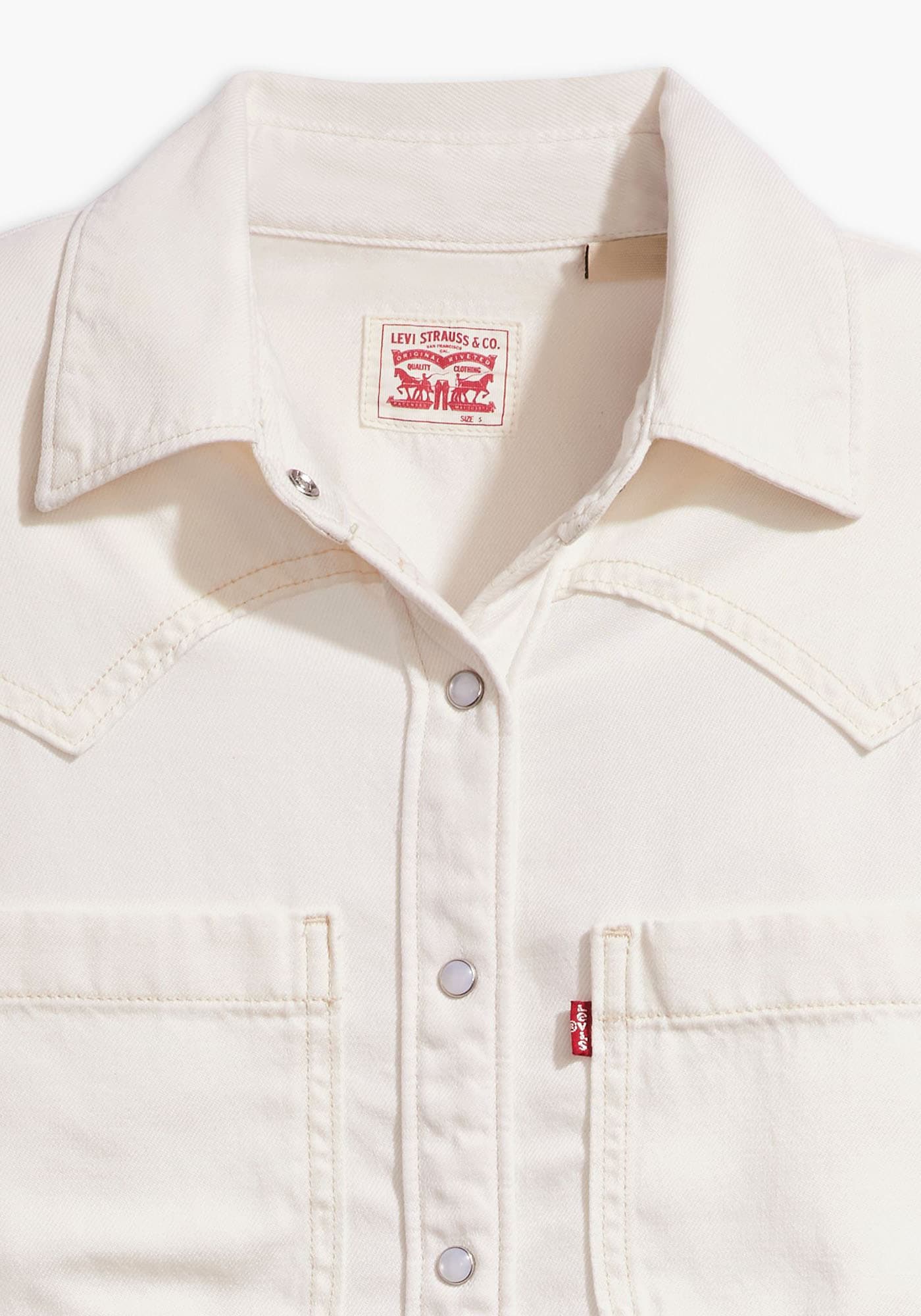 Levi's® Jeansbluse »TEODORA WESTERN SHIRT«, mit Druckknöpfen