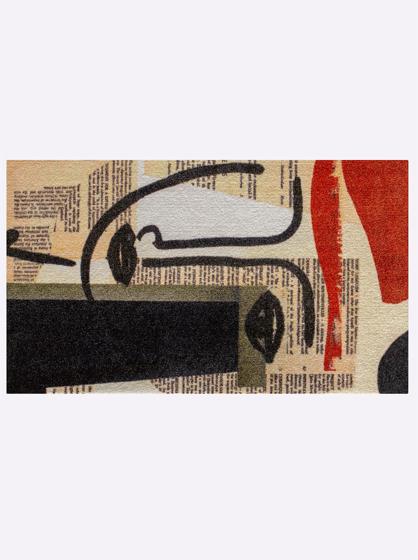 Fußmatterechteckig7mmHöhe in beige