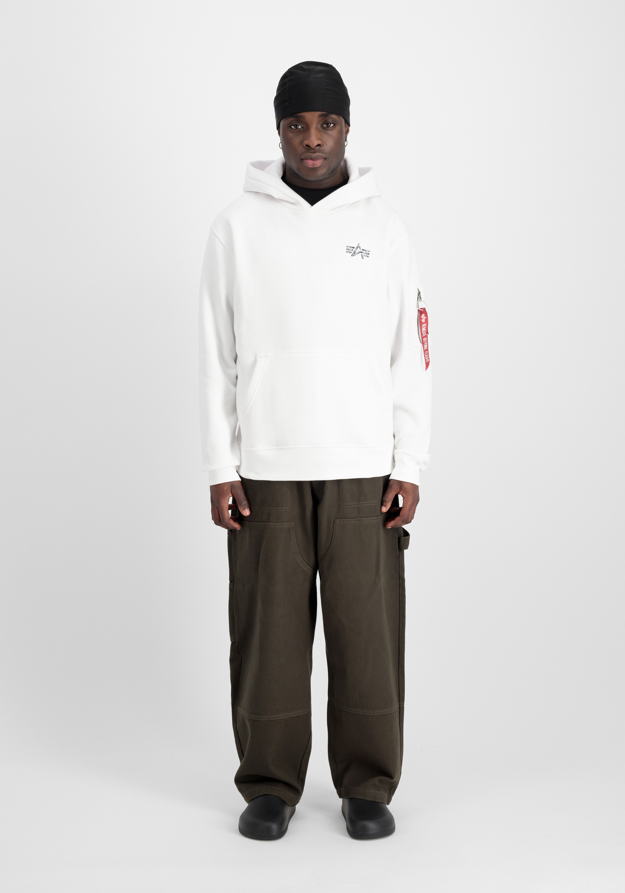 Alpha Industries Hoodie »Alpha Industries Men - Hoodies Signature Backprint Hoodie«
