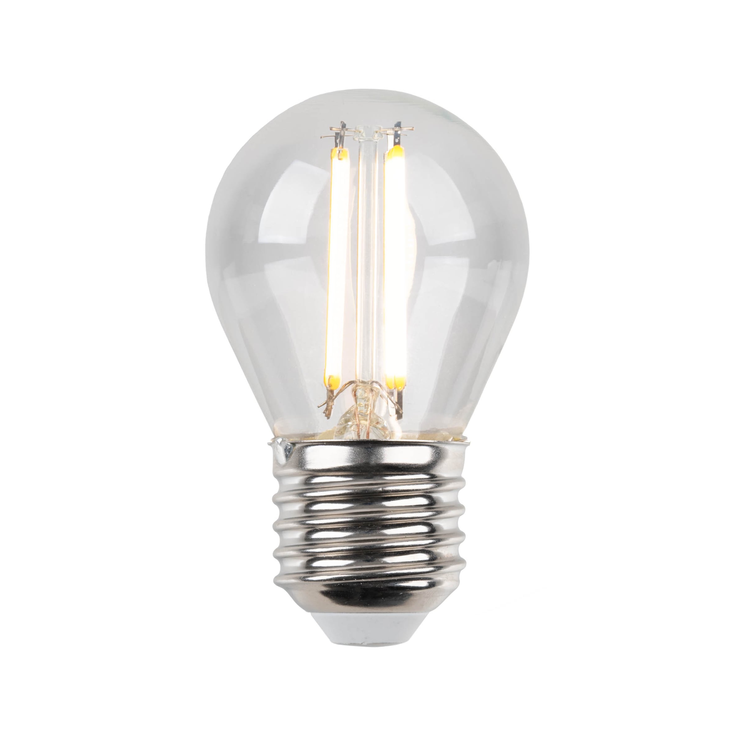 näve LED-Leuchtmittel »Daffy« E27 6 Stk. Warmweiß 6er Set, LED in warmweiß, E27, dimmbar, Farbe klar, D: 4,5cm, H: 8cm