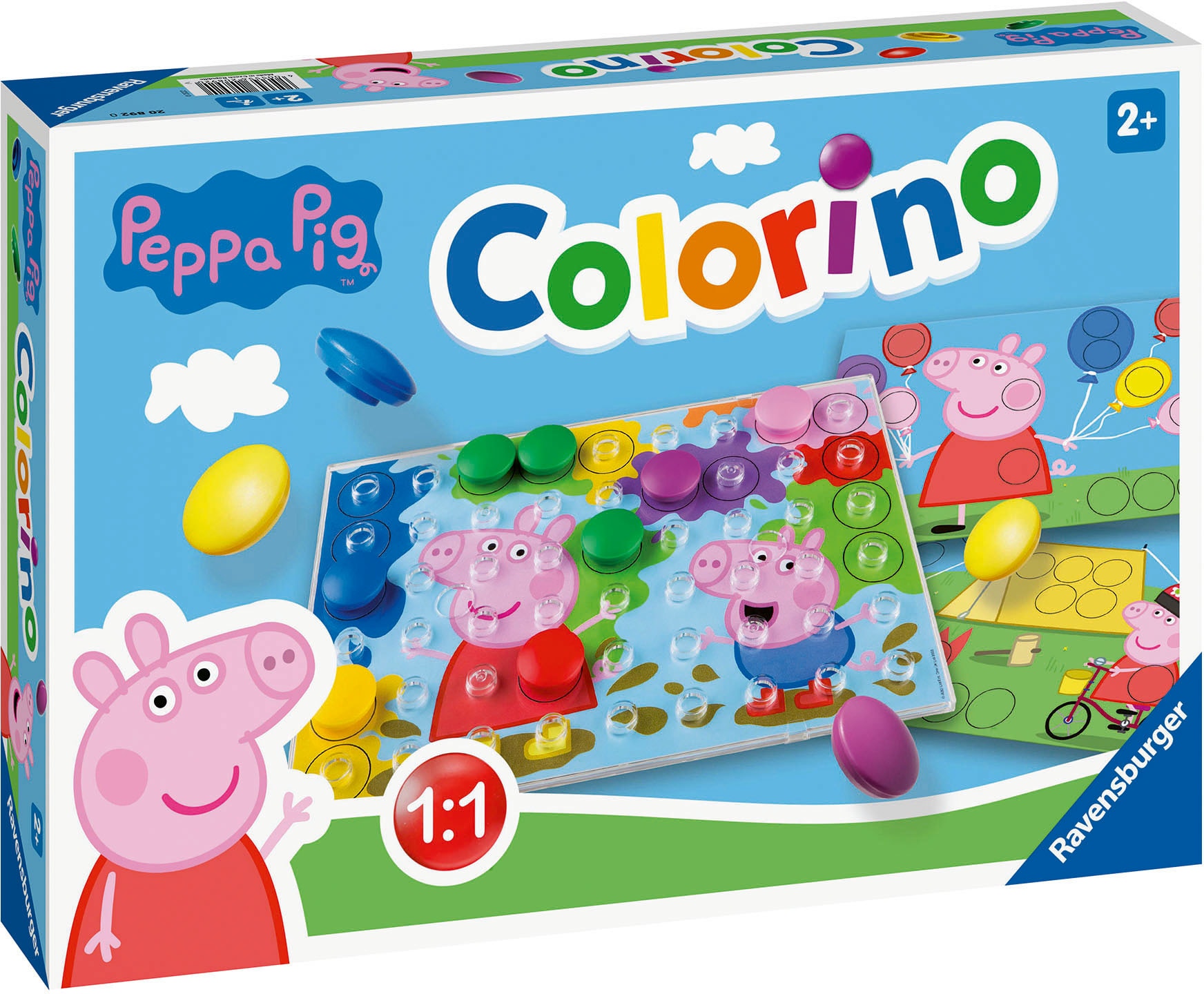 Ravensburger Spiel »Peppa Pig Colorino«, Made in Europe; FSC® - schützt Wald - weltweit