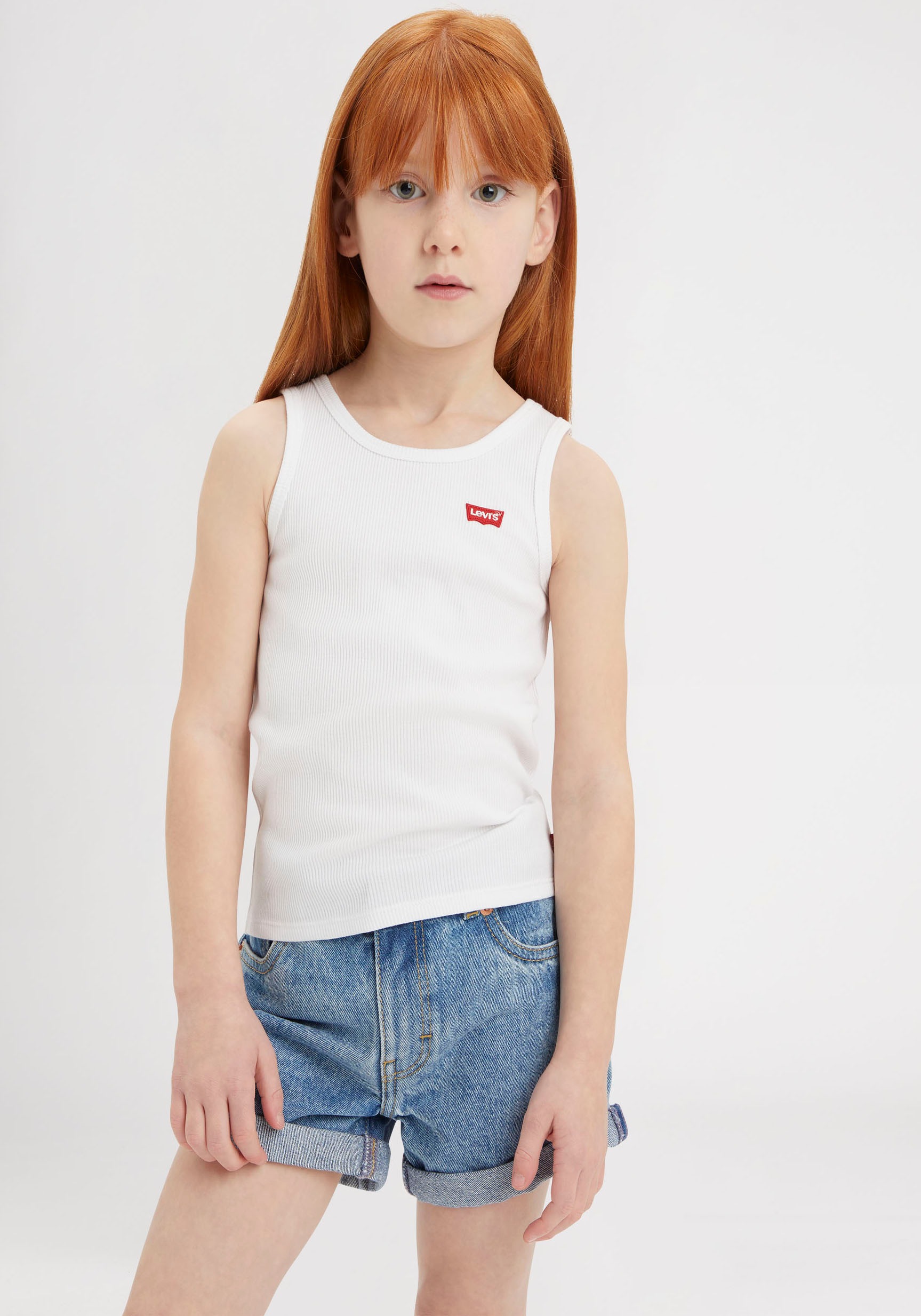 Levi's® Kids Ripptanktop »LVG MEET AND GREET RIBBED TANK«, for GIRLS