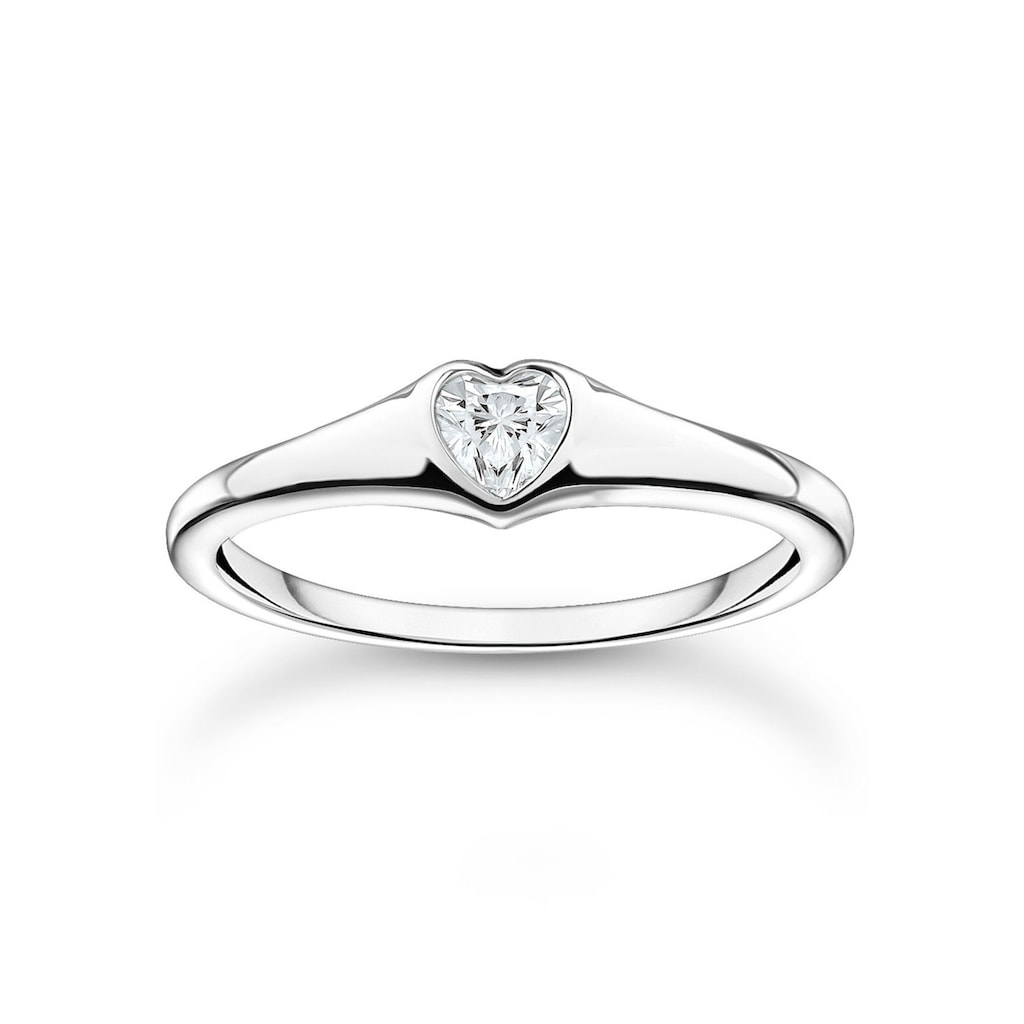 THOMAS SABO Fingerring »Herz, TR2390-051-14-52,54,56,58,60«