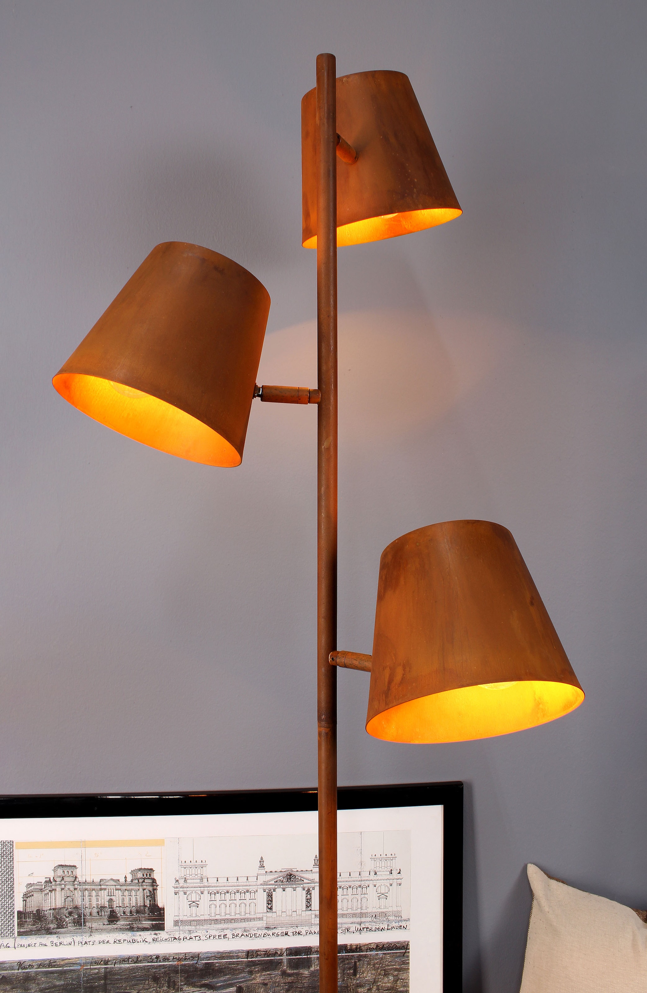 ECO-LIGHT Stehlampe »Colt«, Leuchtmittel E27 | ohne Leuchtmittel