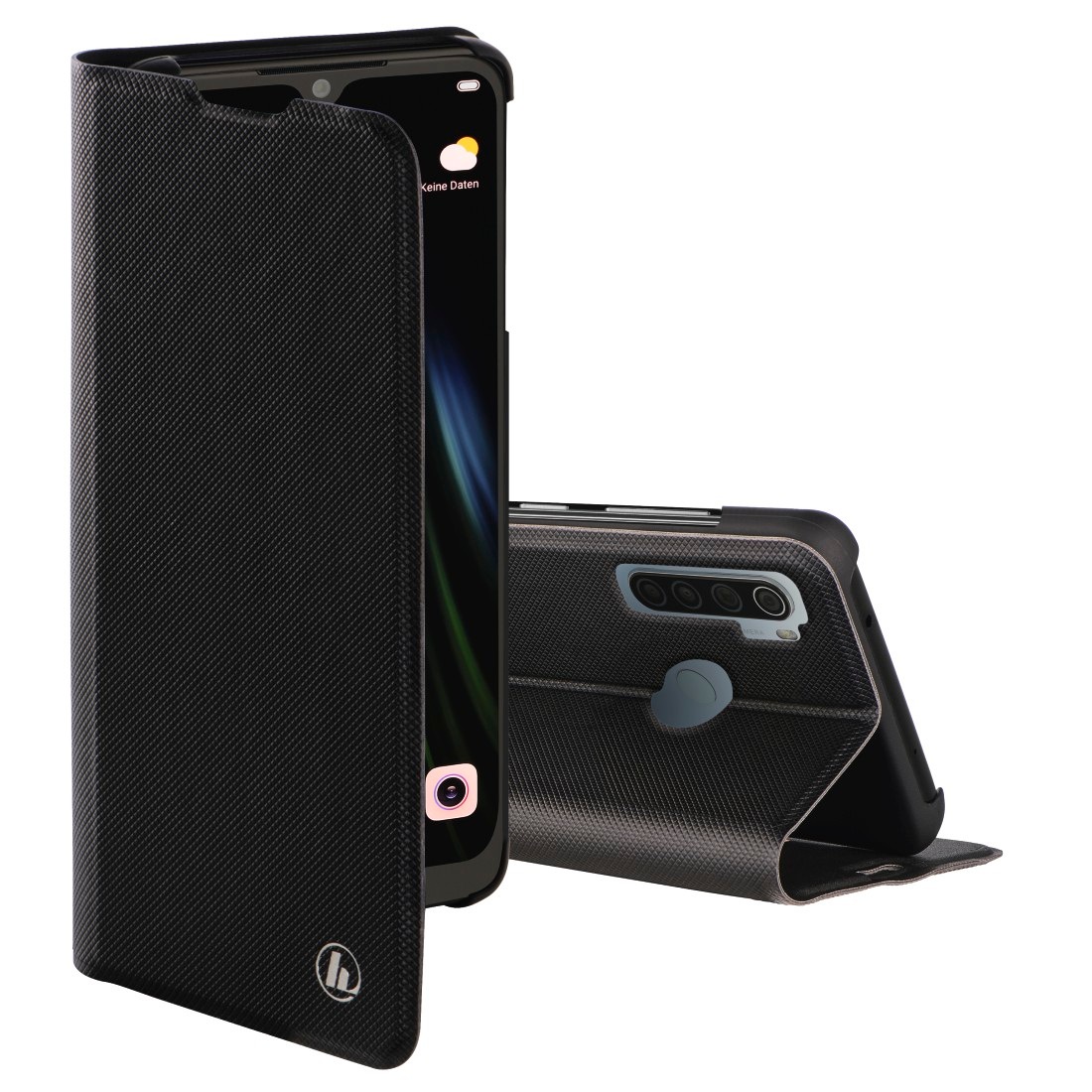 Hama Handytasche »Smartphone-Booklet Tasche«, Slim Pro für Xiaomi Redmi Note 8T, Schwarz