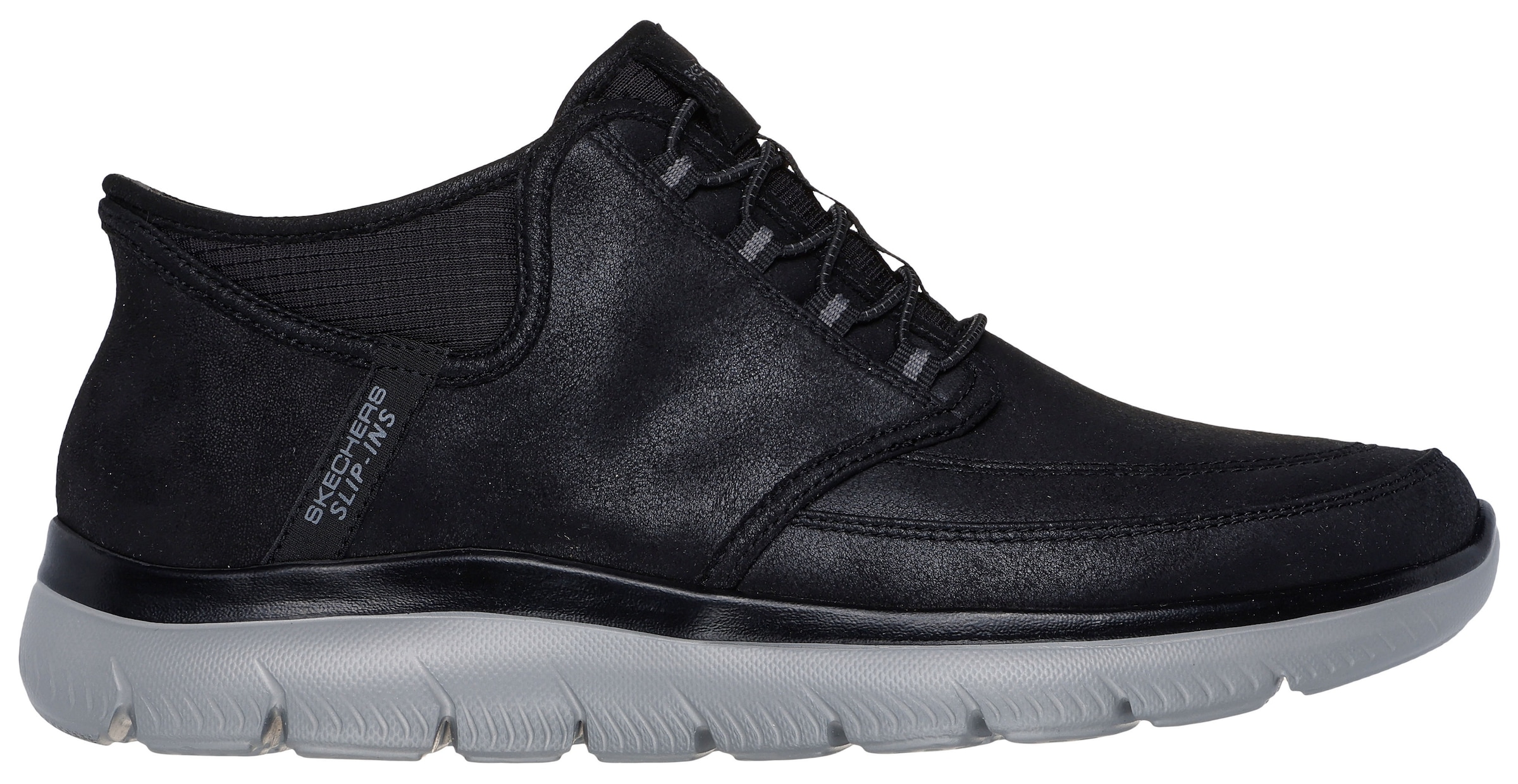 Skechers Slip-On Sneaker »SUMMITS«, Schnürboots, Mid Cut Sneaker mit Hands Free Slip-Ins™