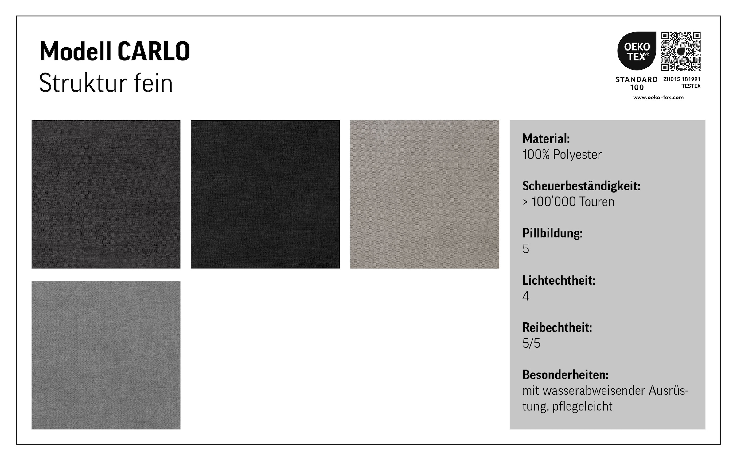 Places of Style Ecksofa »Carlo L-Form«, mit Kopfteilverstellung & Holz-Rahmenoptik, wahlweise Relaxfunktion
