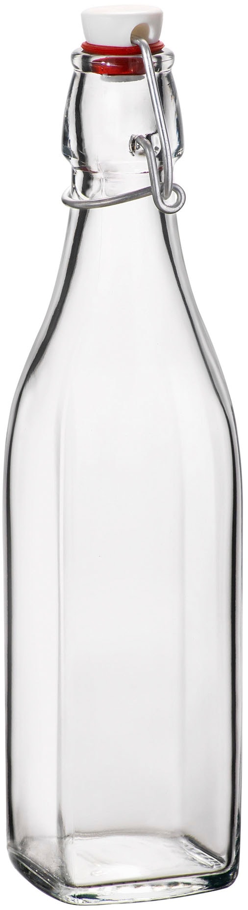 Bormioli Rocco Einmachglas »Flasche Swing 0,5l, 12 Stück« mit Bügelverschluss