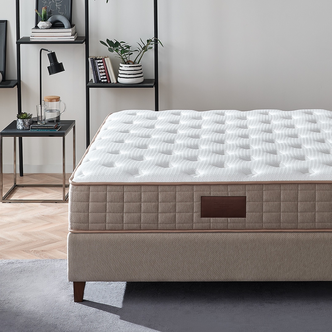 Yatas Bedding Taschenfederkernmatratze »Majestät Premium«, 30 cm hoch, 416 Federn, (1 St.), Matratze in 90x200 cm, 140x200 cm und weiteren Größen