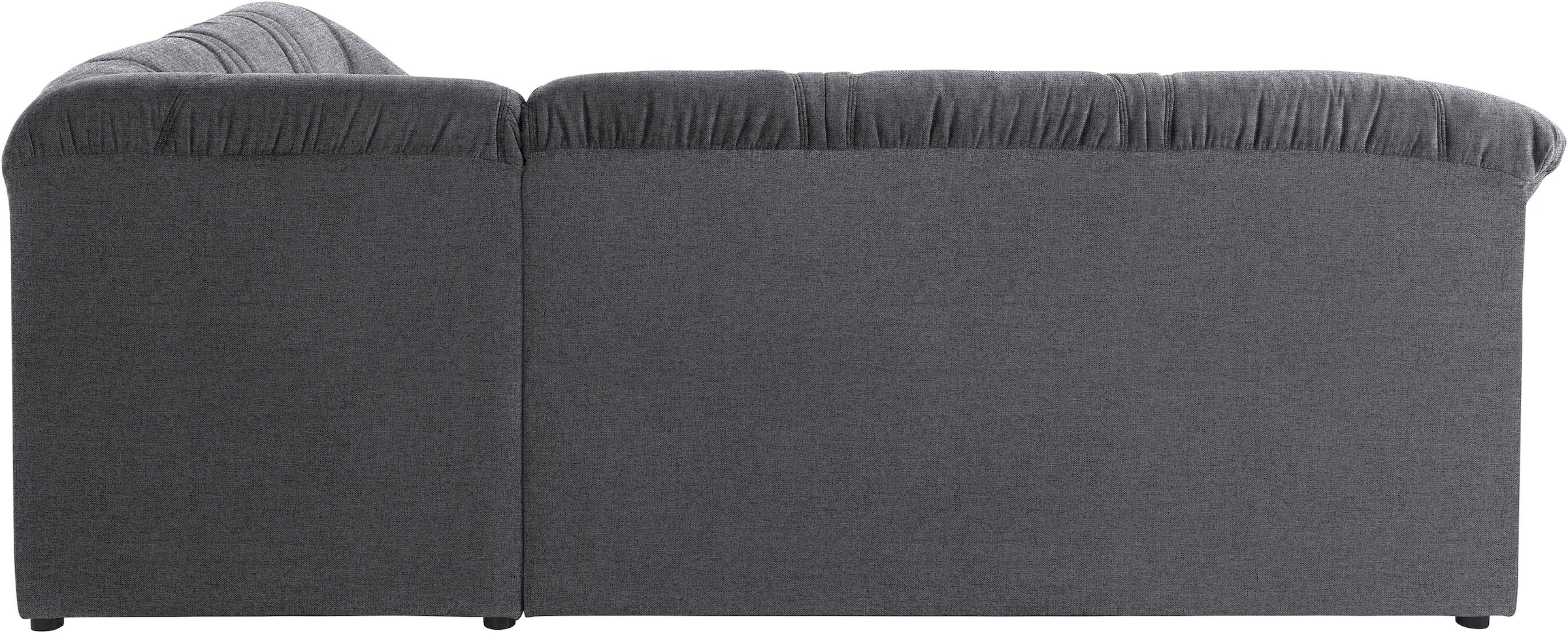 DOMO collection Ecksofa »Sarafina zeitlos und komfortabel, optional mit Federkern, L-Form«, wahlweise mit Bettfunktion
