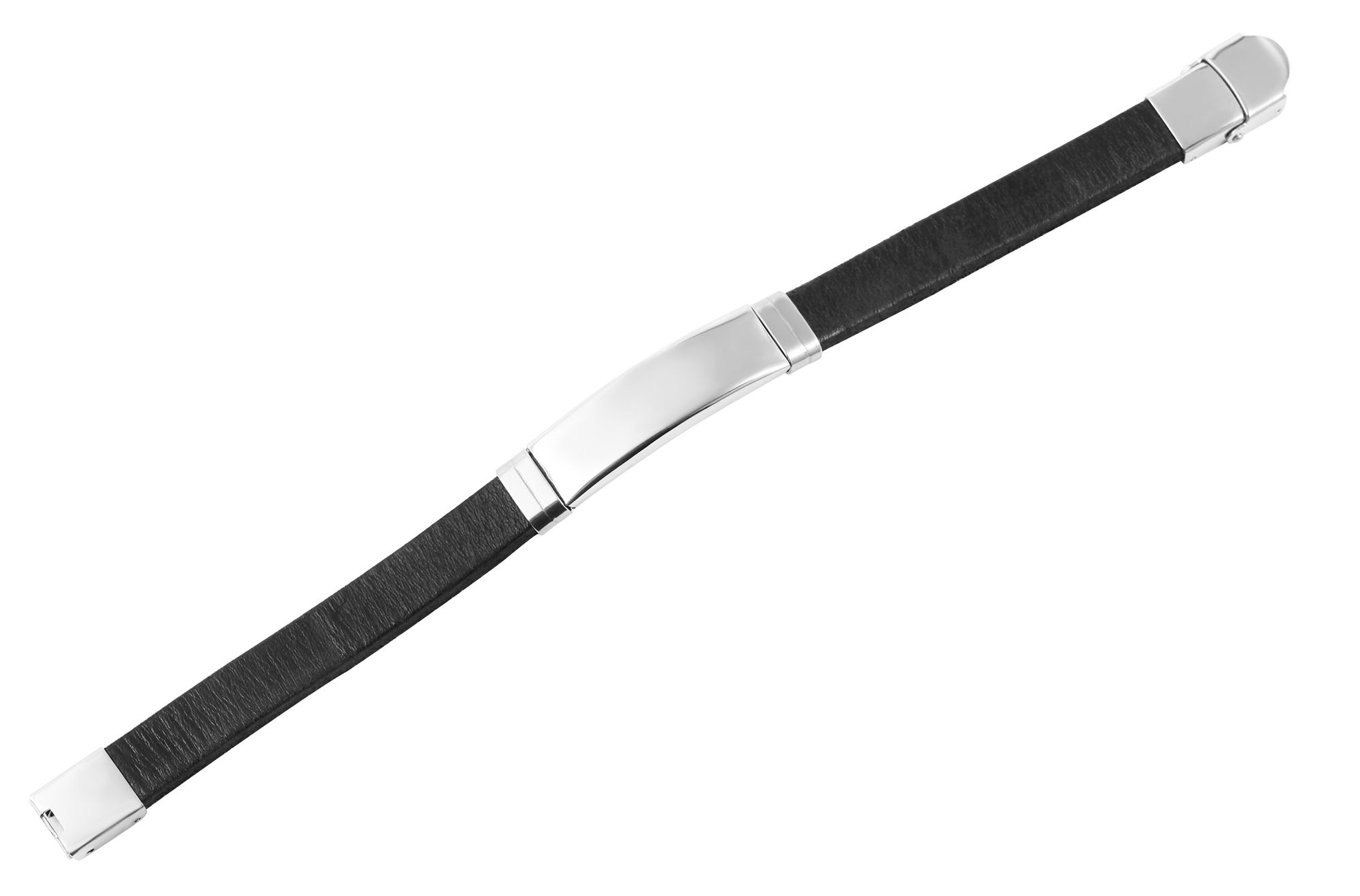 Adelia´s Lederarmband »Herren Armband ¿ Lederarmband aus Leder 21 cm«