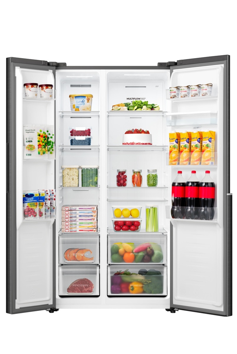 GORENJE Side-by-Side »NRS917E41BXWD« 178,6 cm hoch 91,1 cm breit Wasserspender mit Tank, NoFrostPlus, 541 Liter Volumen