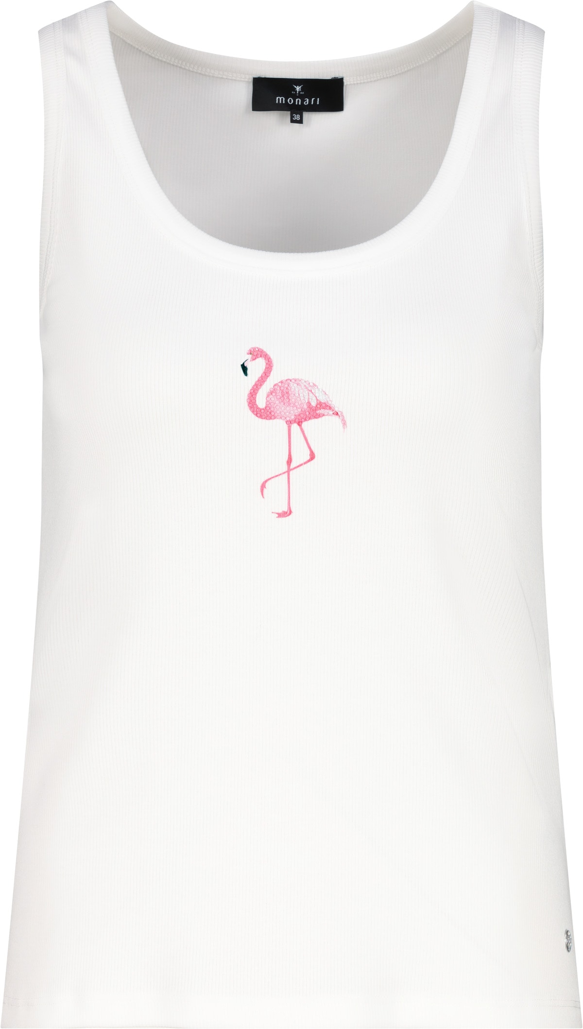 Monari Tanktop »Top Flamingo« Regular fit mit Flamingo-Print