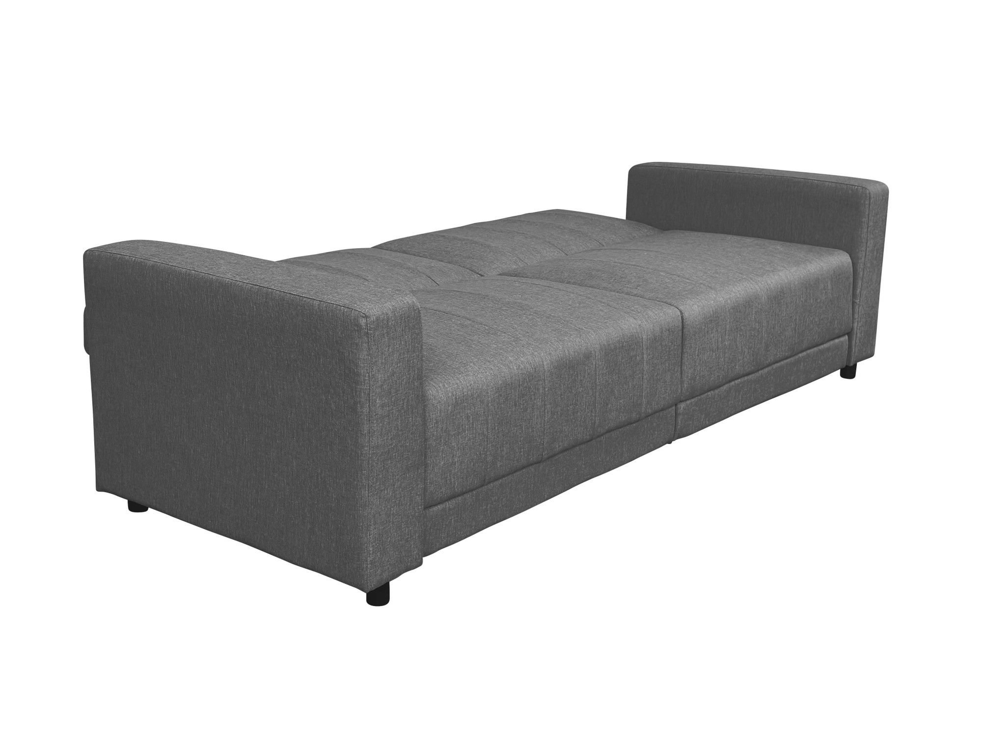Dorel Home 3-Sitzer »Allie II Schlafsofa 225 cm«, Bett-Funktion (108/190cm), Rückenlehne 2-teilig, mit Steppung