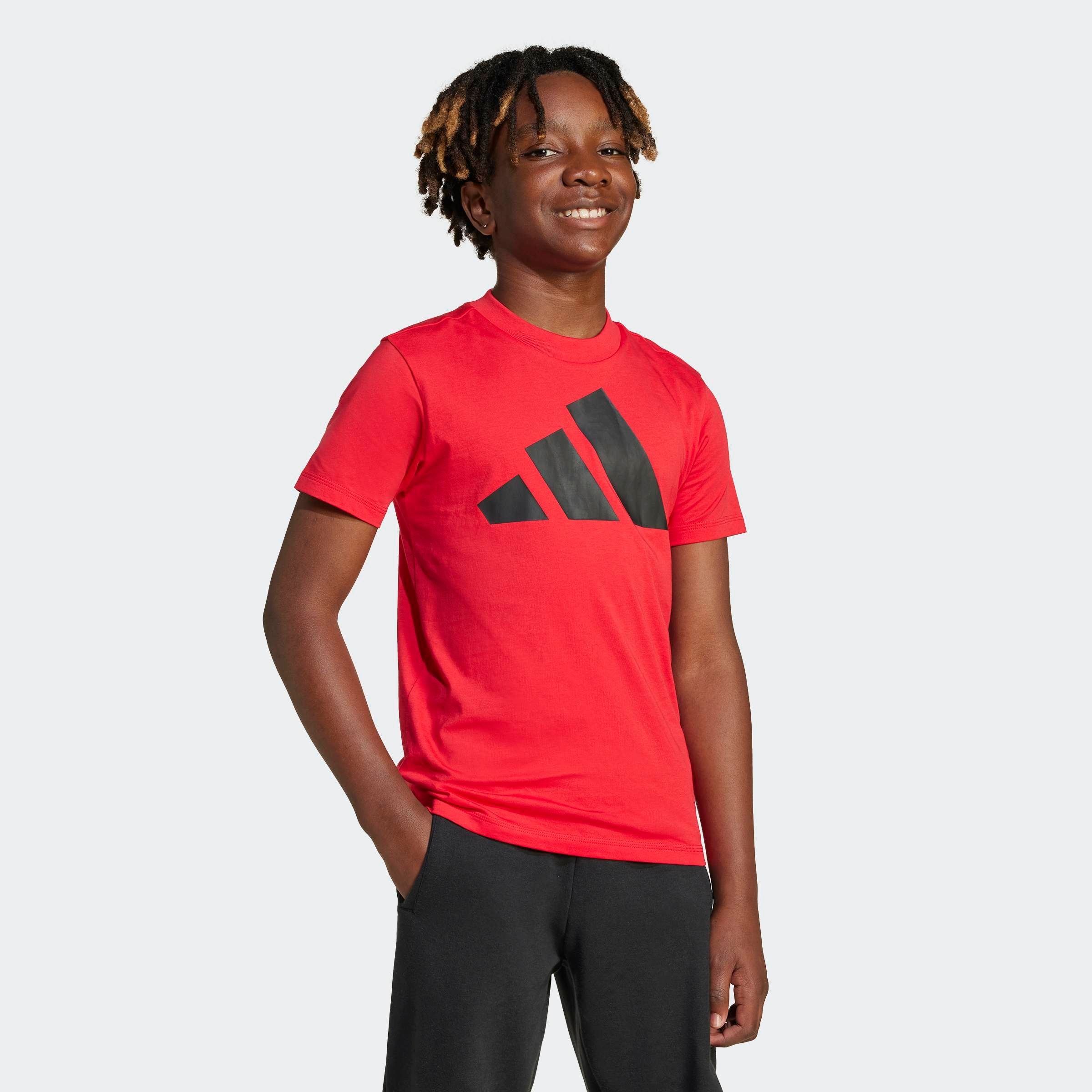 adidas Sportswear T-Shirt »ESSENTIALS KIDS« für Kinder und Teens, mit Rundhalsausschnitt, aus 100 % Baumwolle