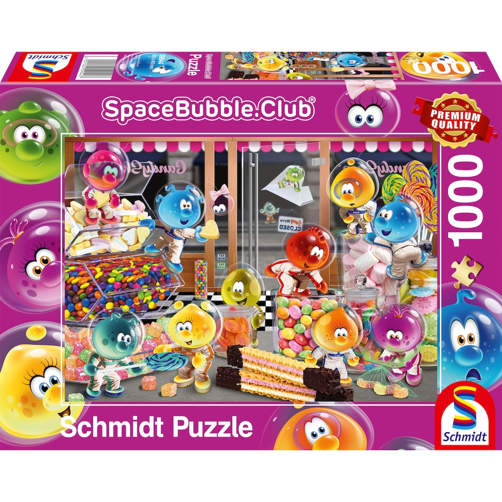 Schmidt Spiele Puzzle »SpaceBubble.Club, Happy Together im Candy Store«