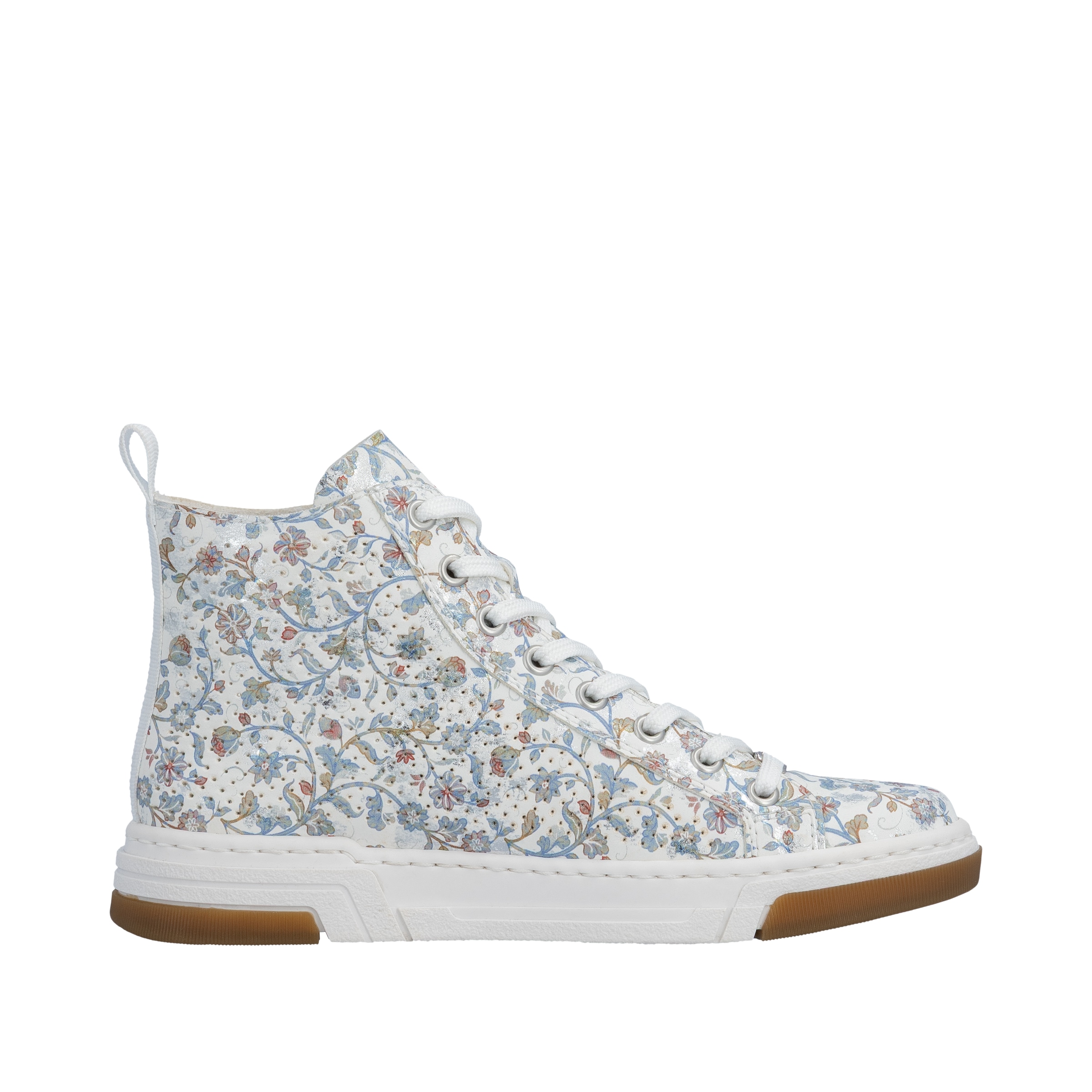 Rieker Sneaker  High Top-Sneaker, Freizeitschuh, Schnürschuh mit Plateausohle