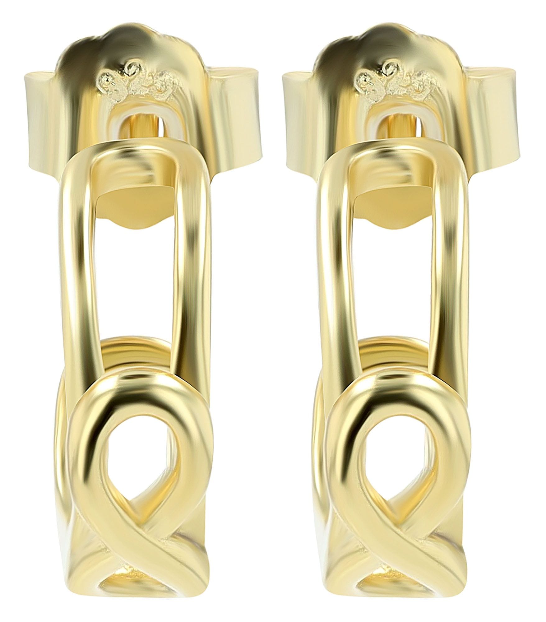 Adelia´s Paar Ohrstecker »Damen Ohrringe ¿ Ohrstecker Unendlichkeitszeichen aus 925 Silber«