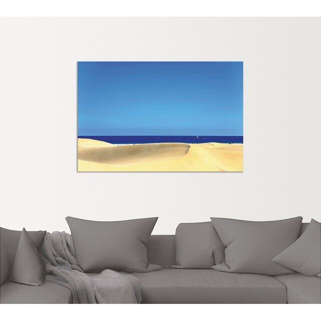 Artland Wandbild »Playa Del Inglés auf Gran Canaria«, Europa, (1 St.), als  Alubild, Leinwandbild, Wandaufkleber oder Poster in versch. Größen im OTTO  Online Shop