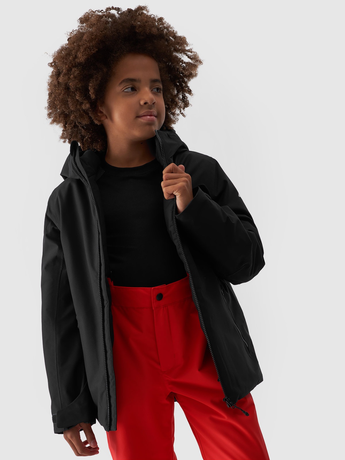 4F Skijacke, mit Kapuze, Winterjacke
